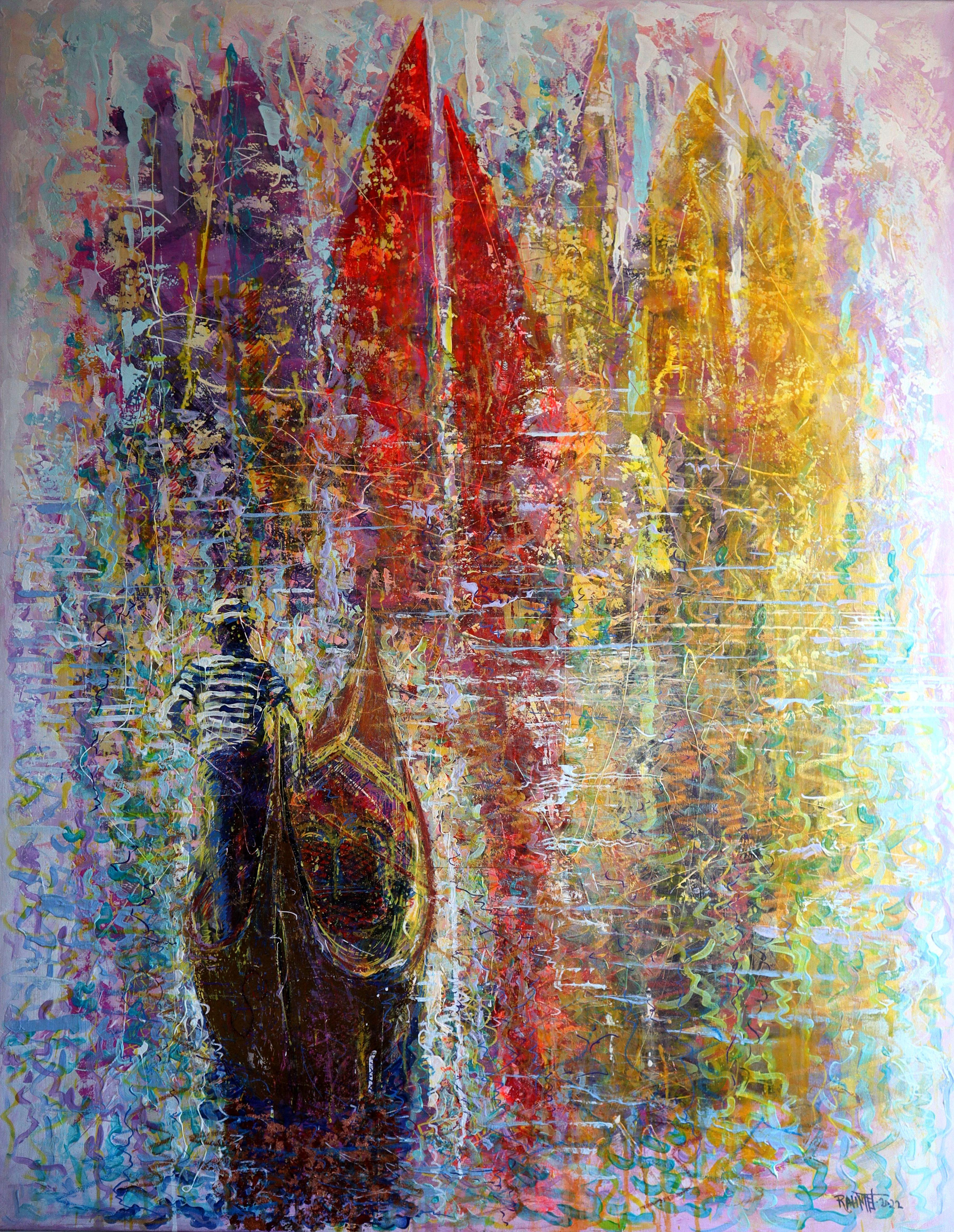 Interior Painting RAKHMET REDZHEPOV (RAMZI) - Dreams of A World Sail Trip