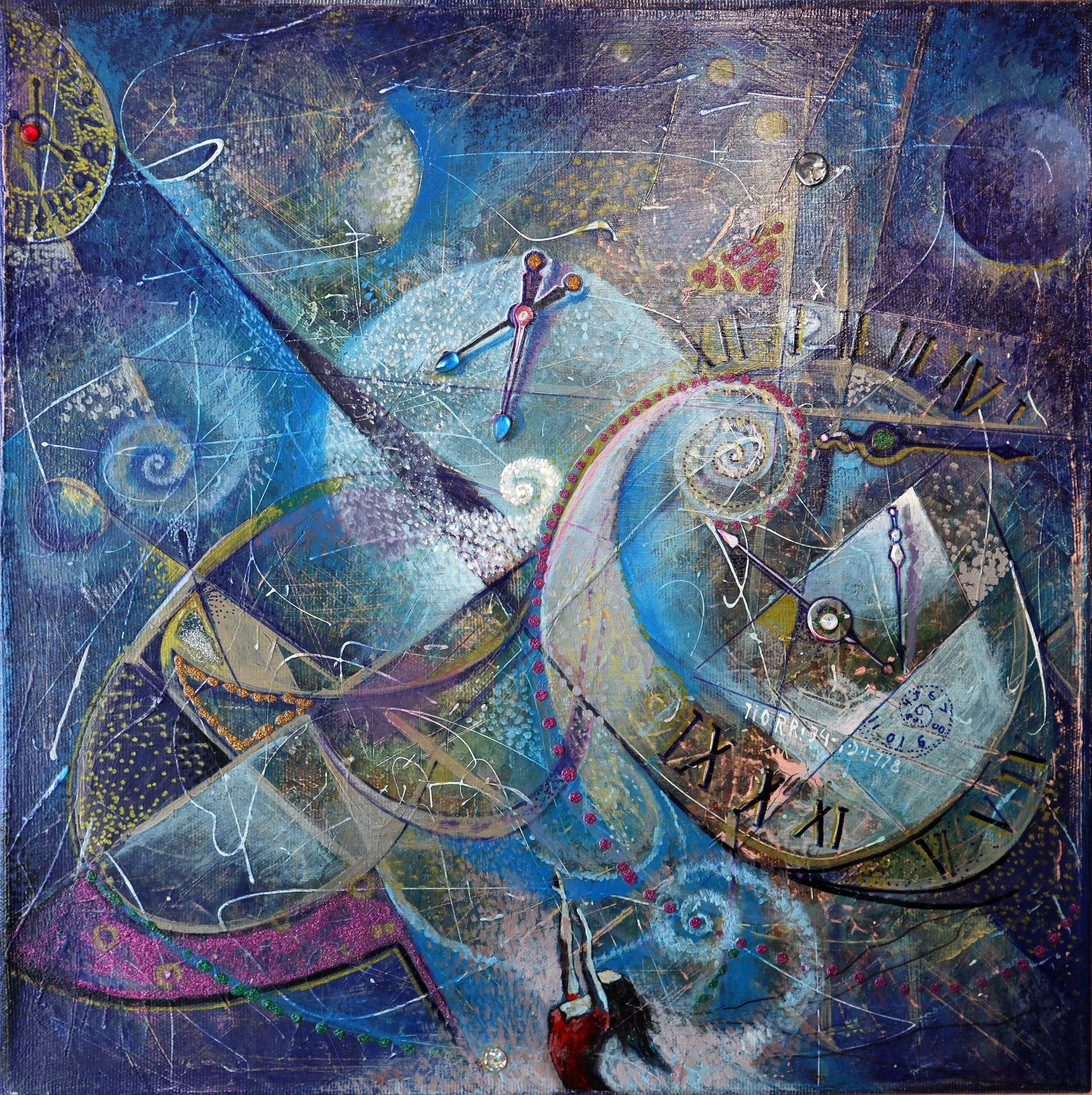 RAKHMET REDZHEPOV (RAMZI) Landscape Painting - Her Universe