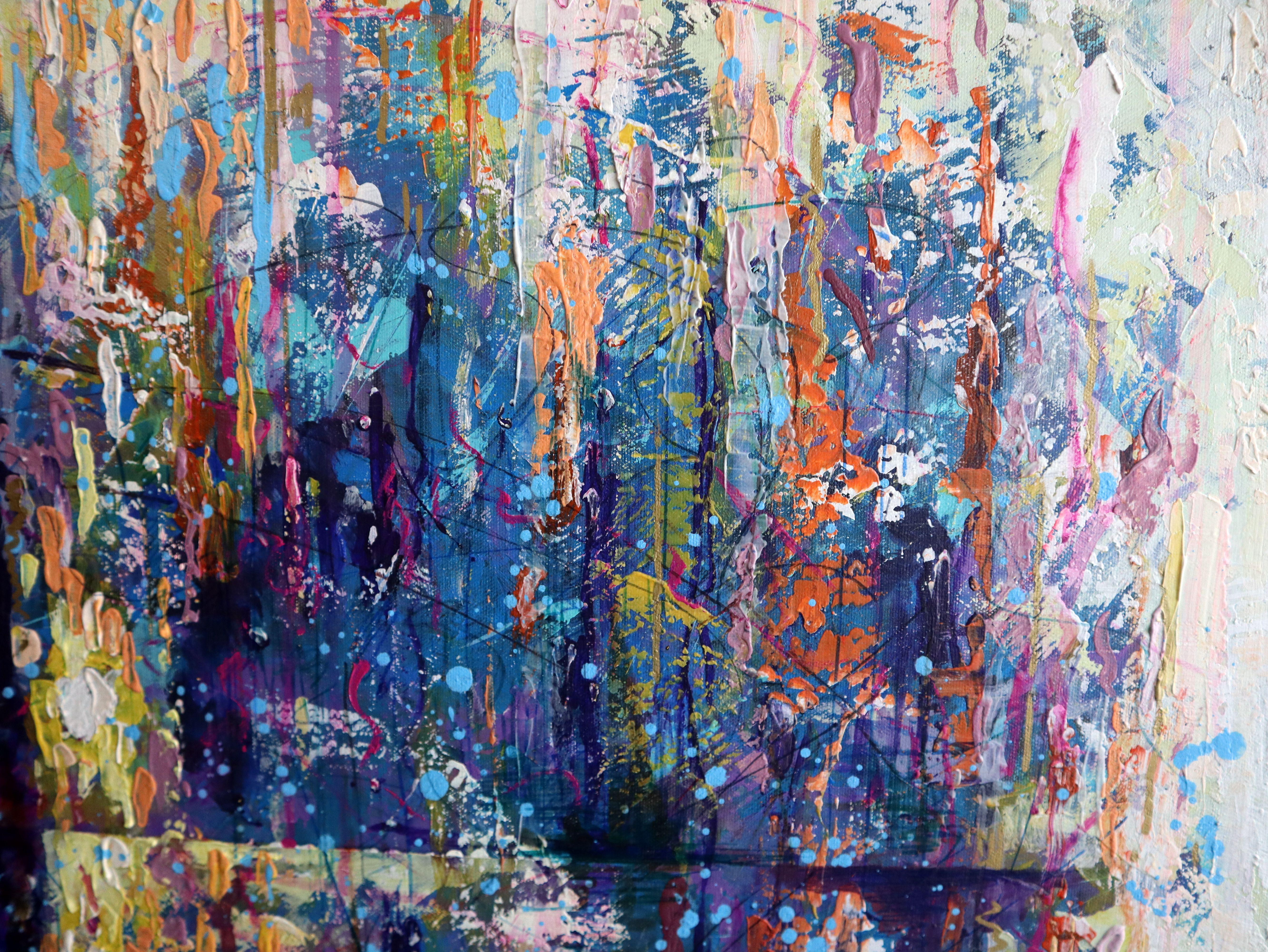 The Sea by the Shore – Painting von RAKHMET REDZHEPOV (RAMZI)