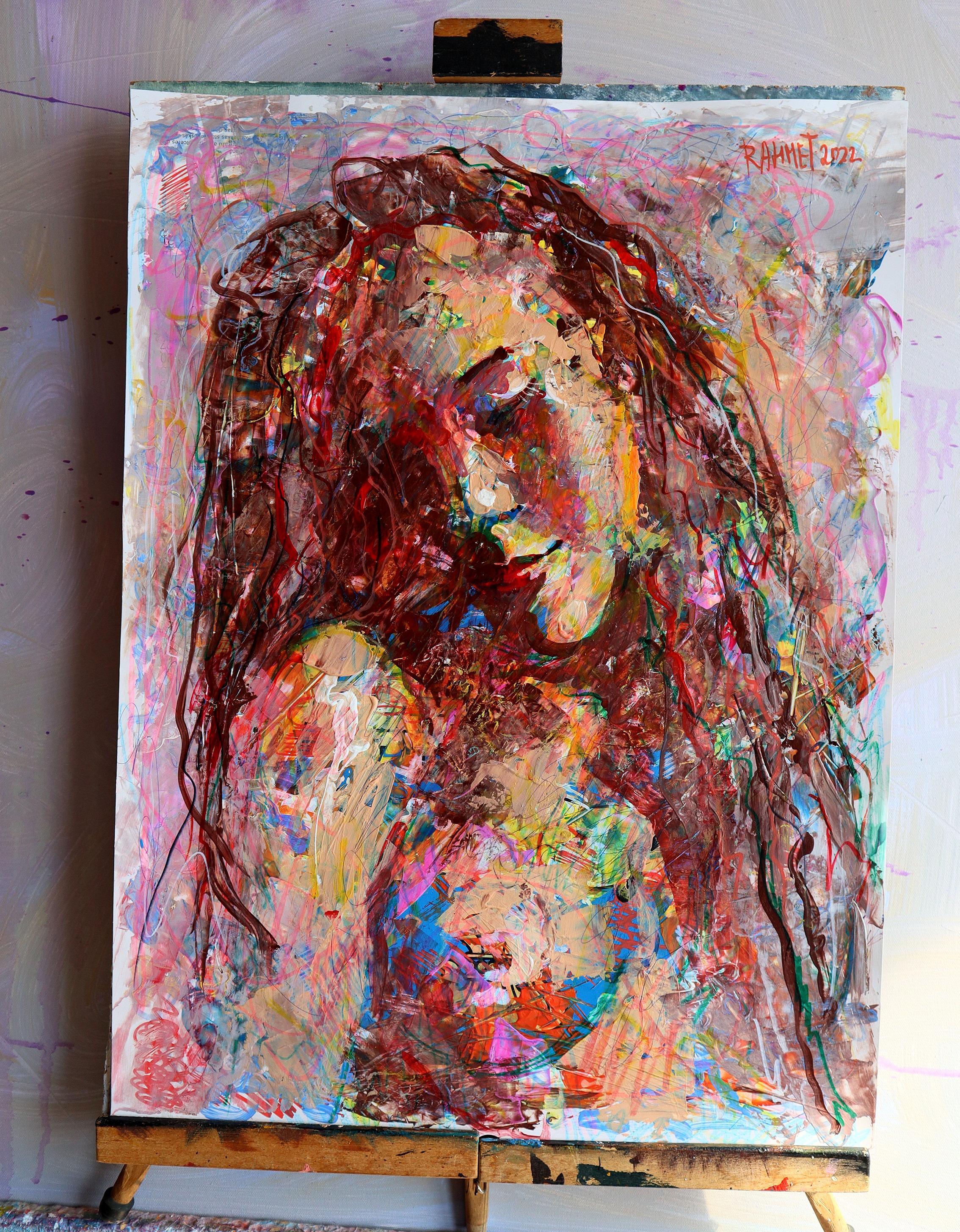 Irene. dipinto originale - Painting di RAKHMET REDZHEPOV (RAMZI)