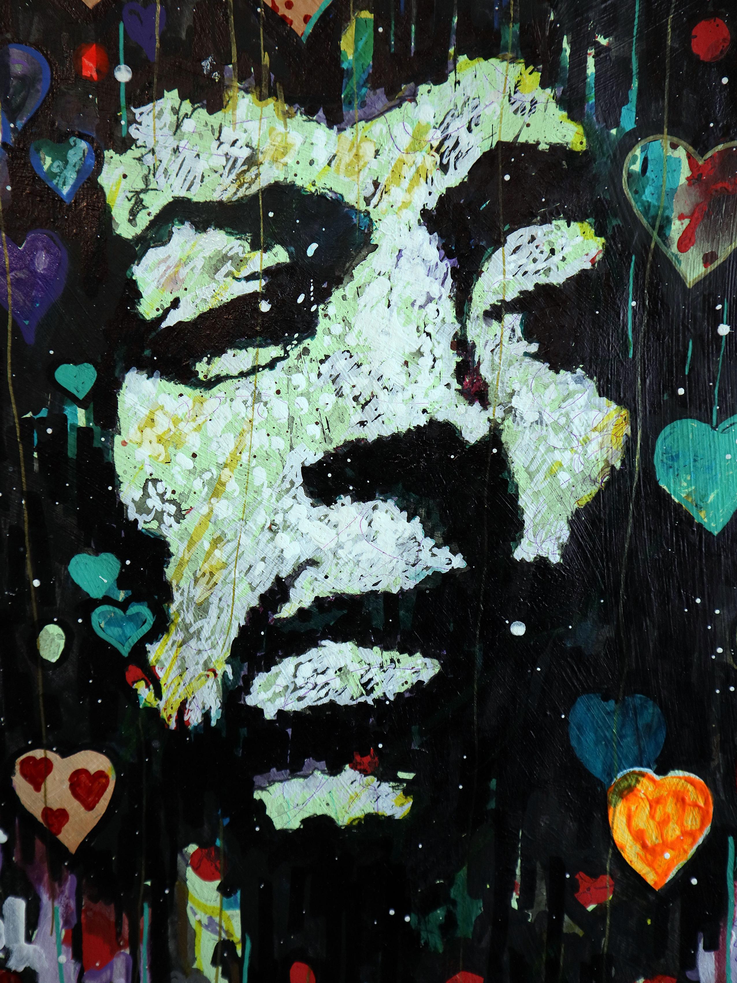 Jimi Hendrix. dipinto originale in vendita 8