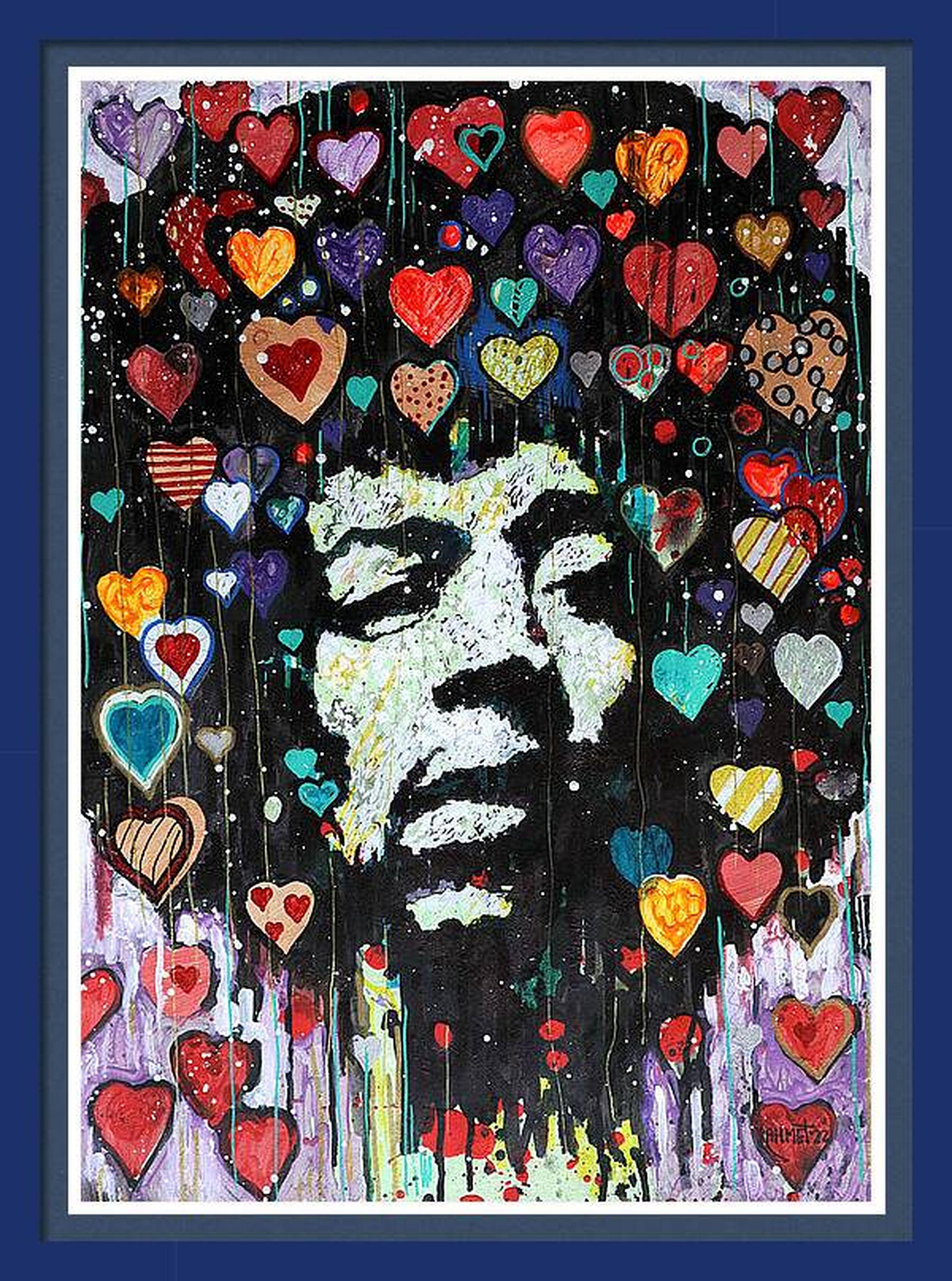 Jimi Hendrix. dipinto originale in vendita 1