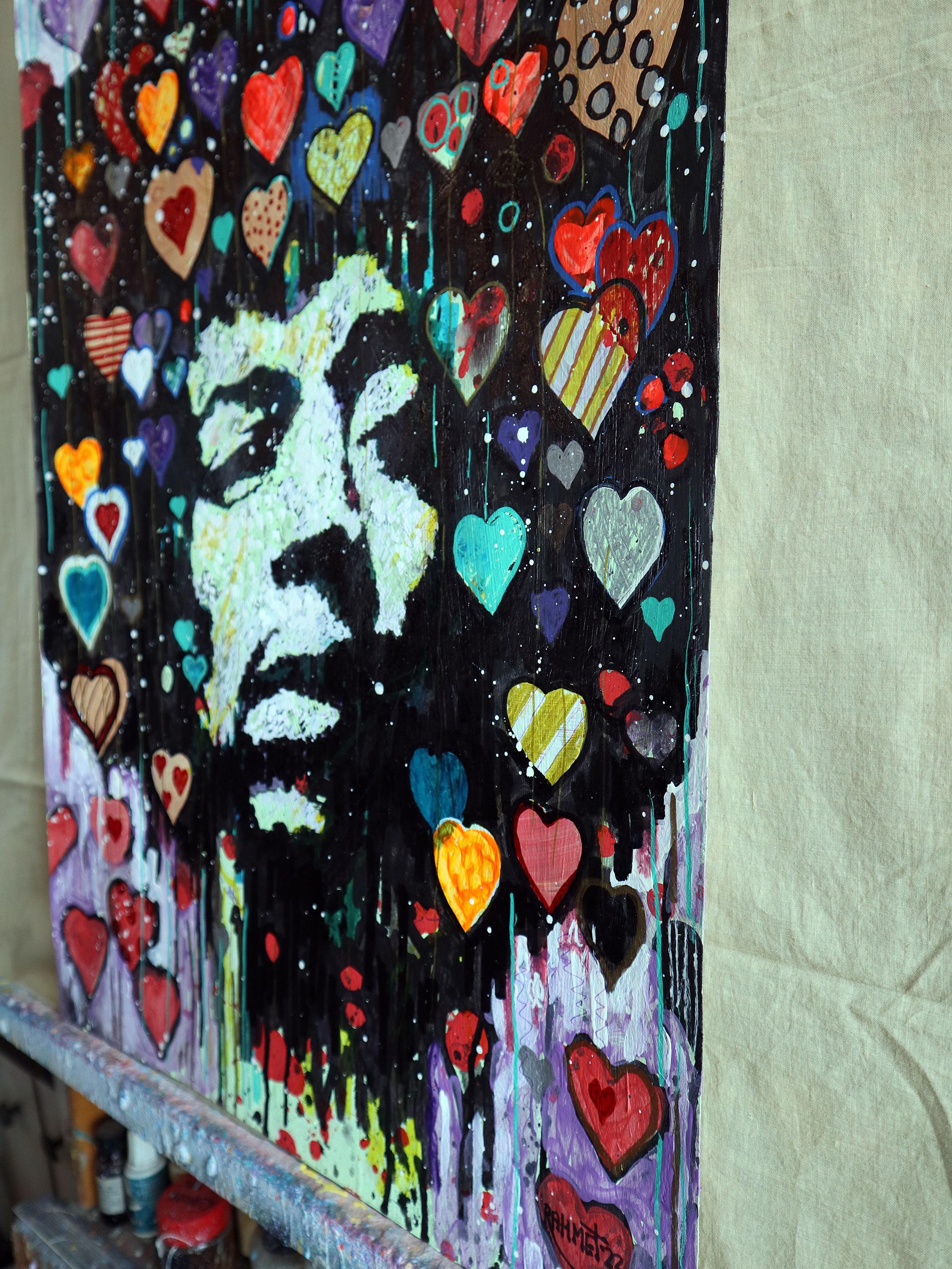 Jimi Hendrix. dipinto originale in vendita 3