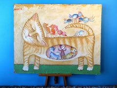 JOY. Cats original painting
