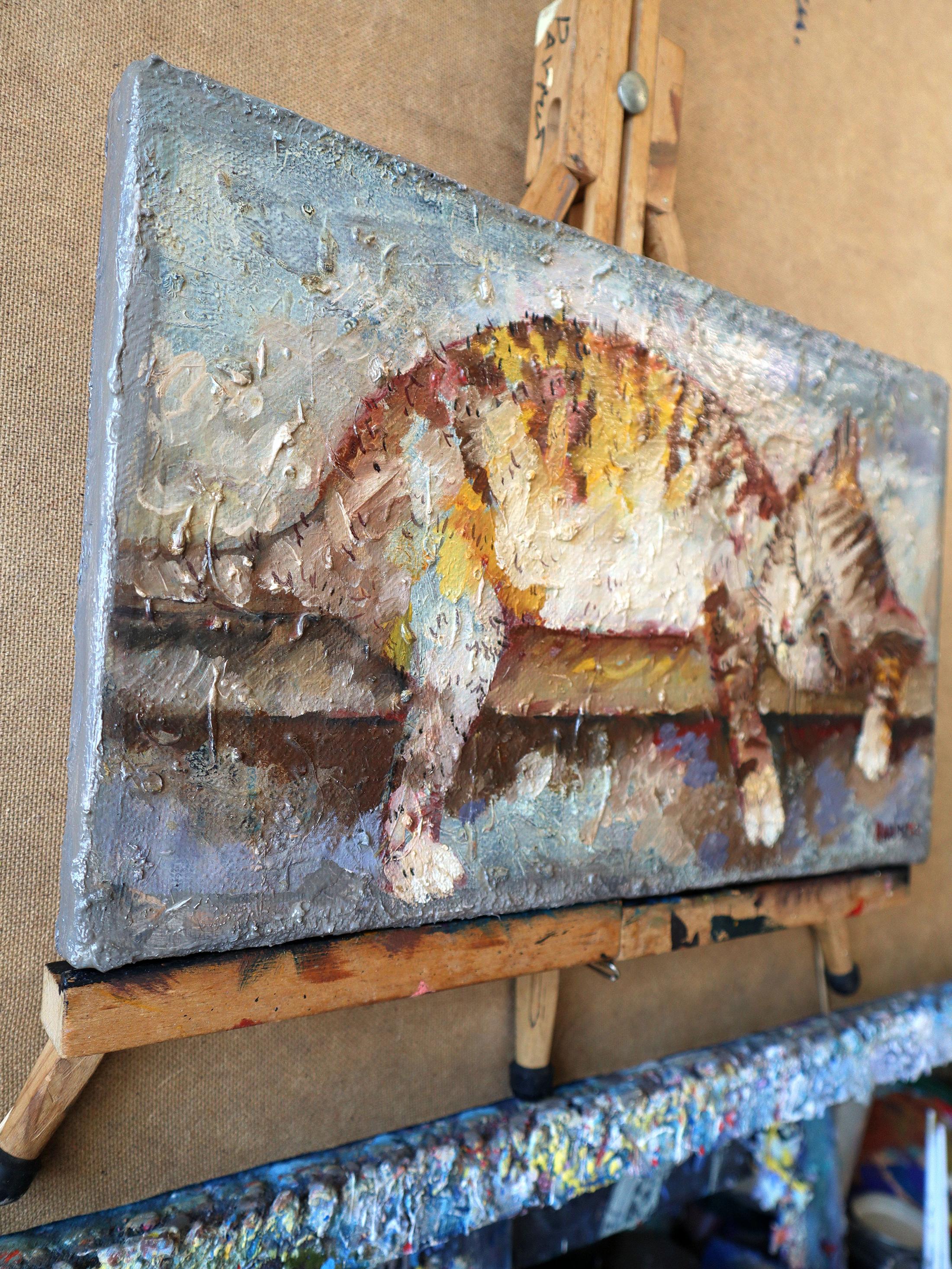 KISA (Expressionismus), Painting, von RAKHMET REDZHEPOV (RAMZI)