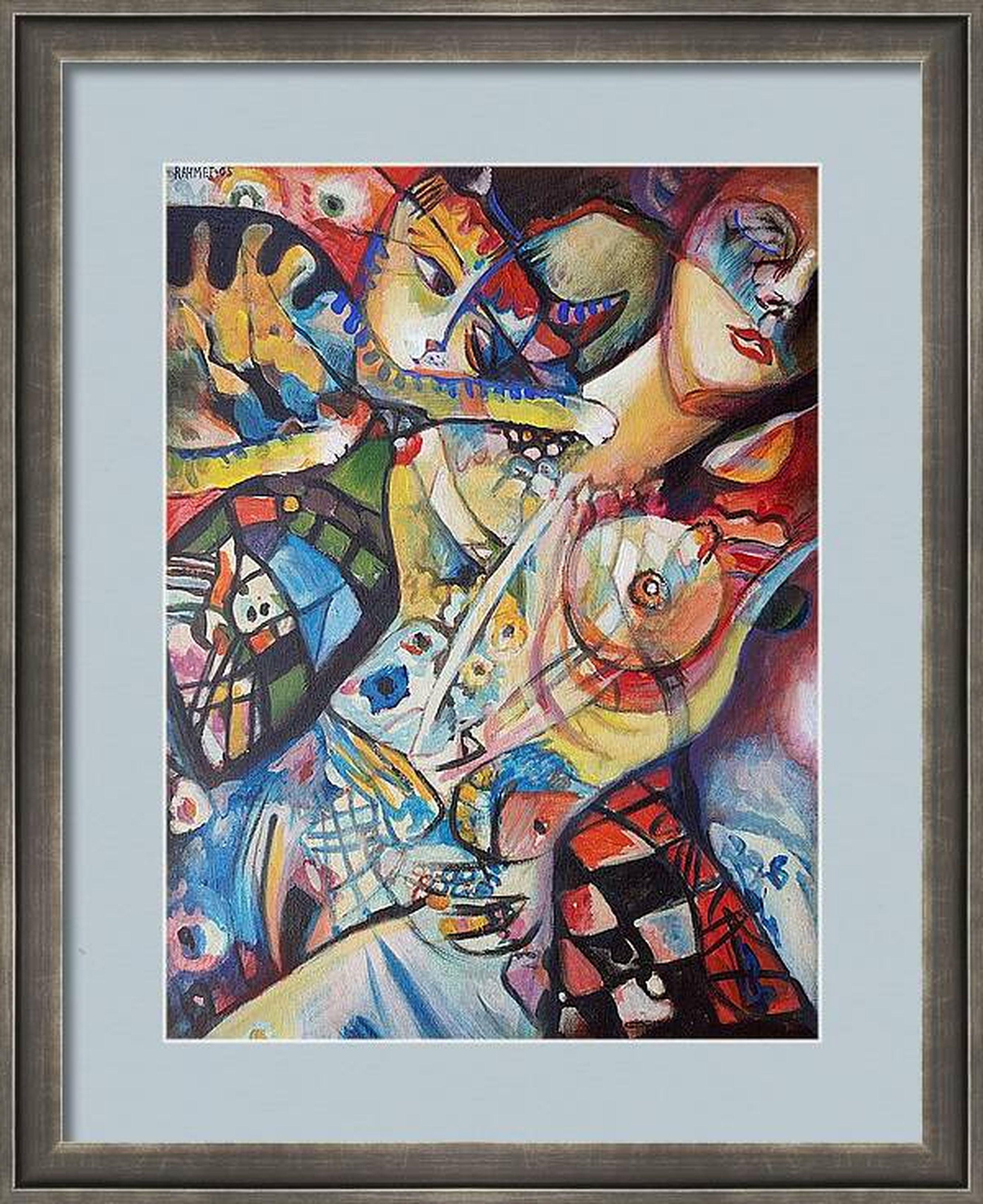 Chatons 1 - Painting de RAKHMET REDZHEPOV (RAMZI)