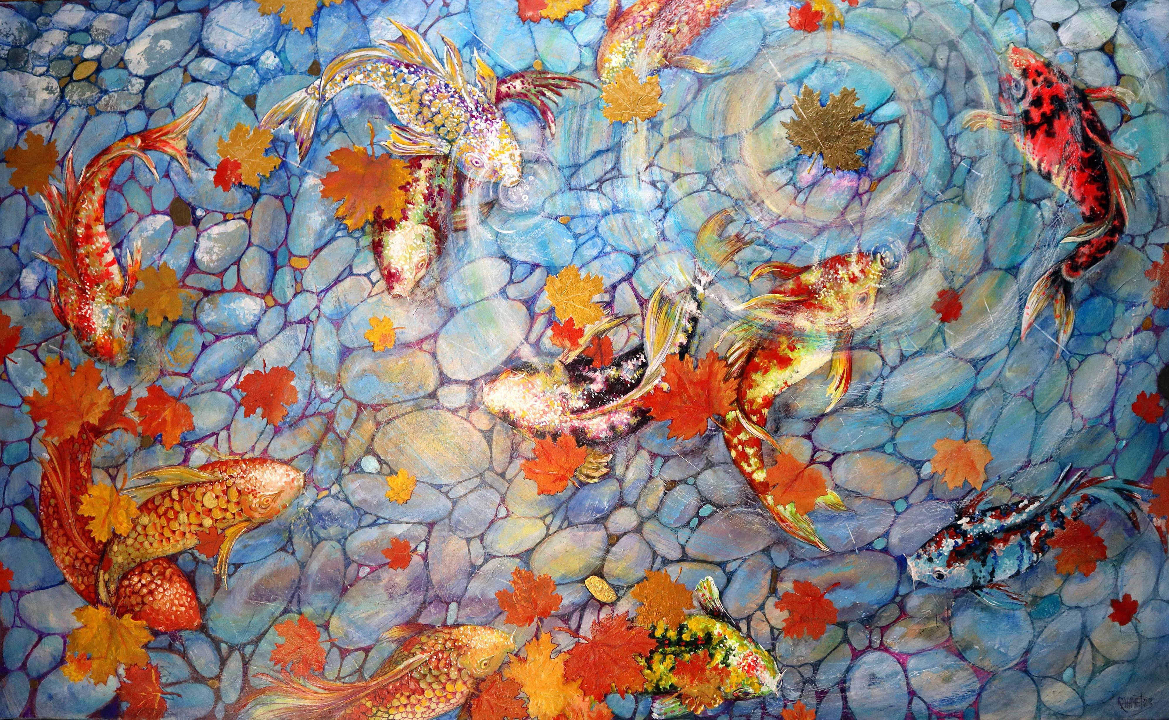 Interior Painting di RAKHMET REDZHEPOV (RAMZI) - Pesce Koi 2