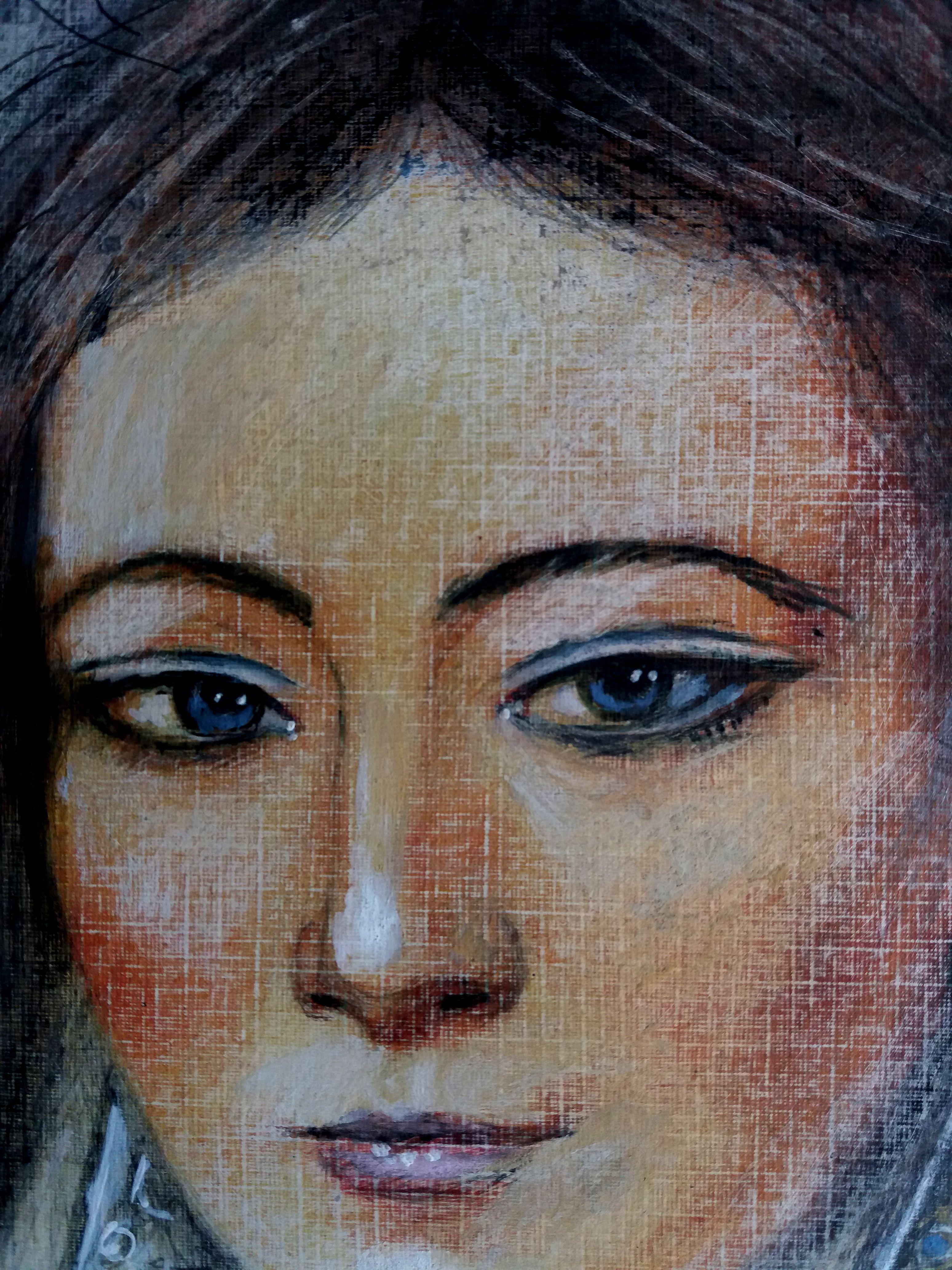 Libra, Originalgemälde – Painting von RAKHMET REDZHEPOV (RAMZI)