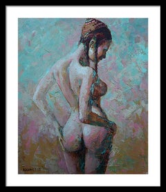 Light of the Foothills (from Oriental Nudes Series) canvas, oil, acrylic 60x50