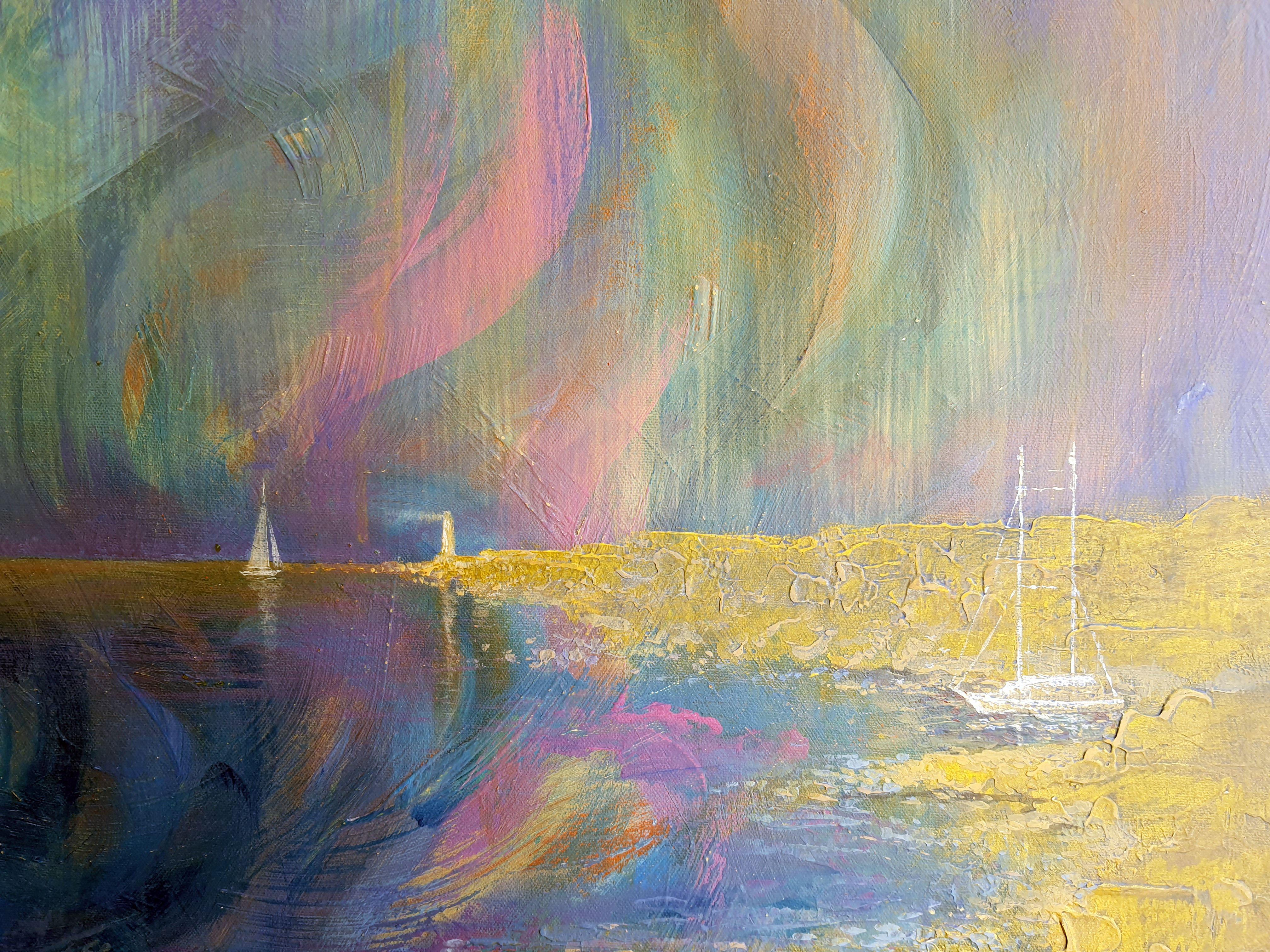 Light Wind - Impressionist Painting by RAKHMET REDZHEPOV (RAMZI)