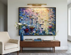 LILY, lienzo, óleo, acrílico, impasto, 90 x 120 cm. 2018