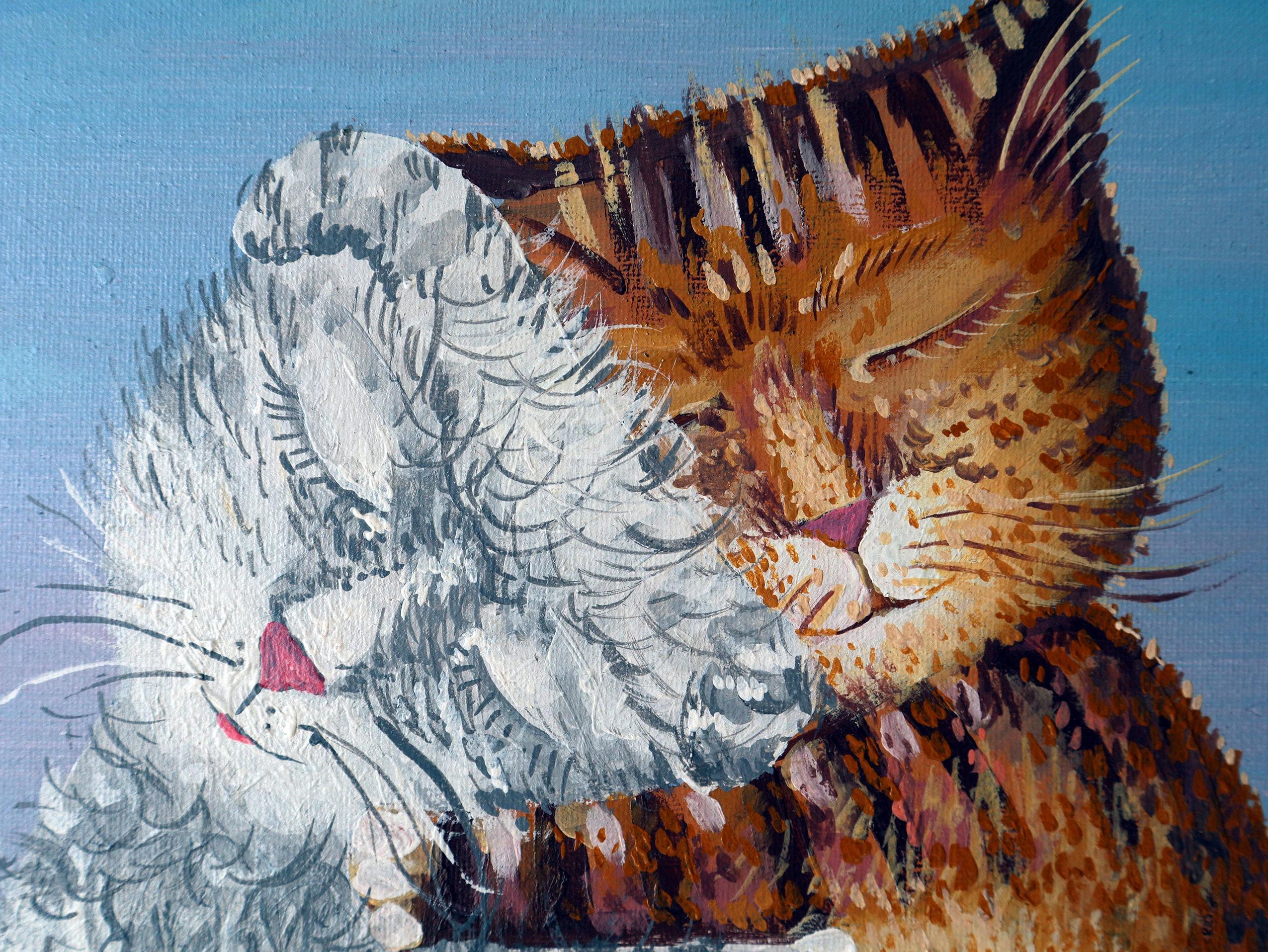 AMOR (barco) . pintura original en venta 1