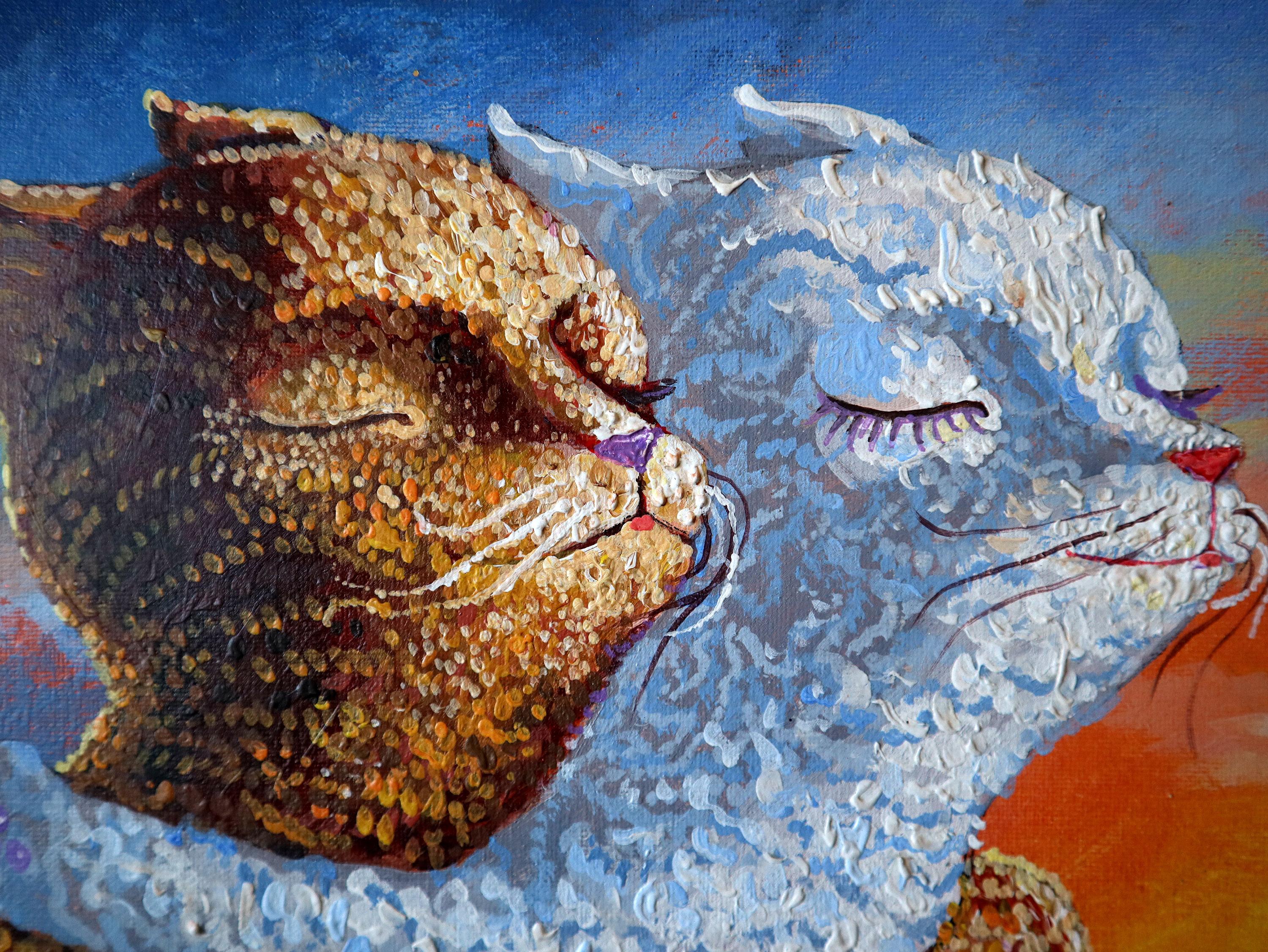 AMORE (titanic) - Painting Contemporaneo di RAKHMET REDZHEPOV (RAMZI)
