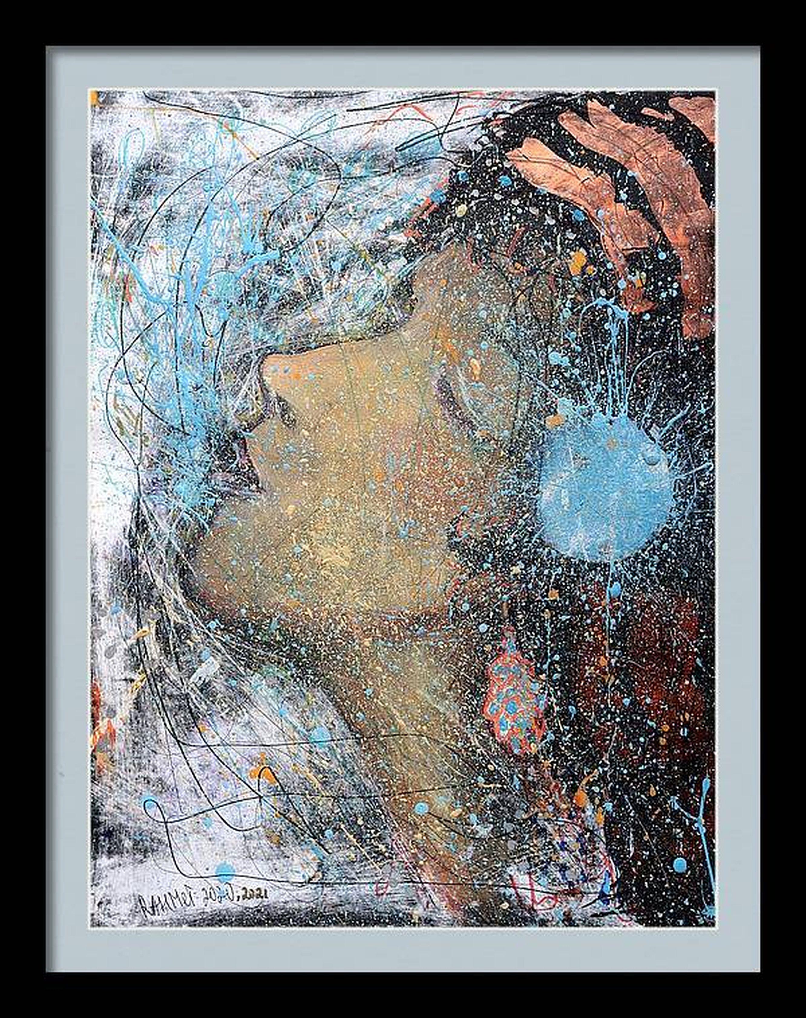 Liebevoll (Impressionismus), Painting, von RAKHMET REDZHEPOV (RAMZI)