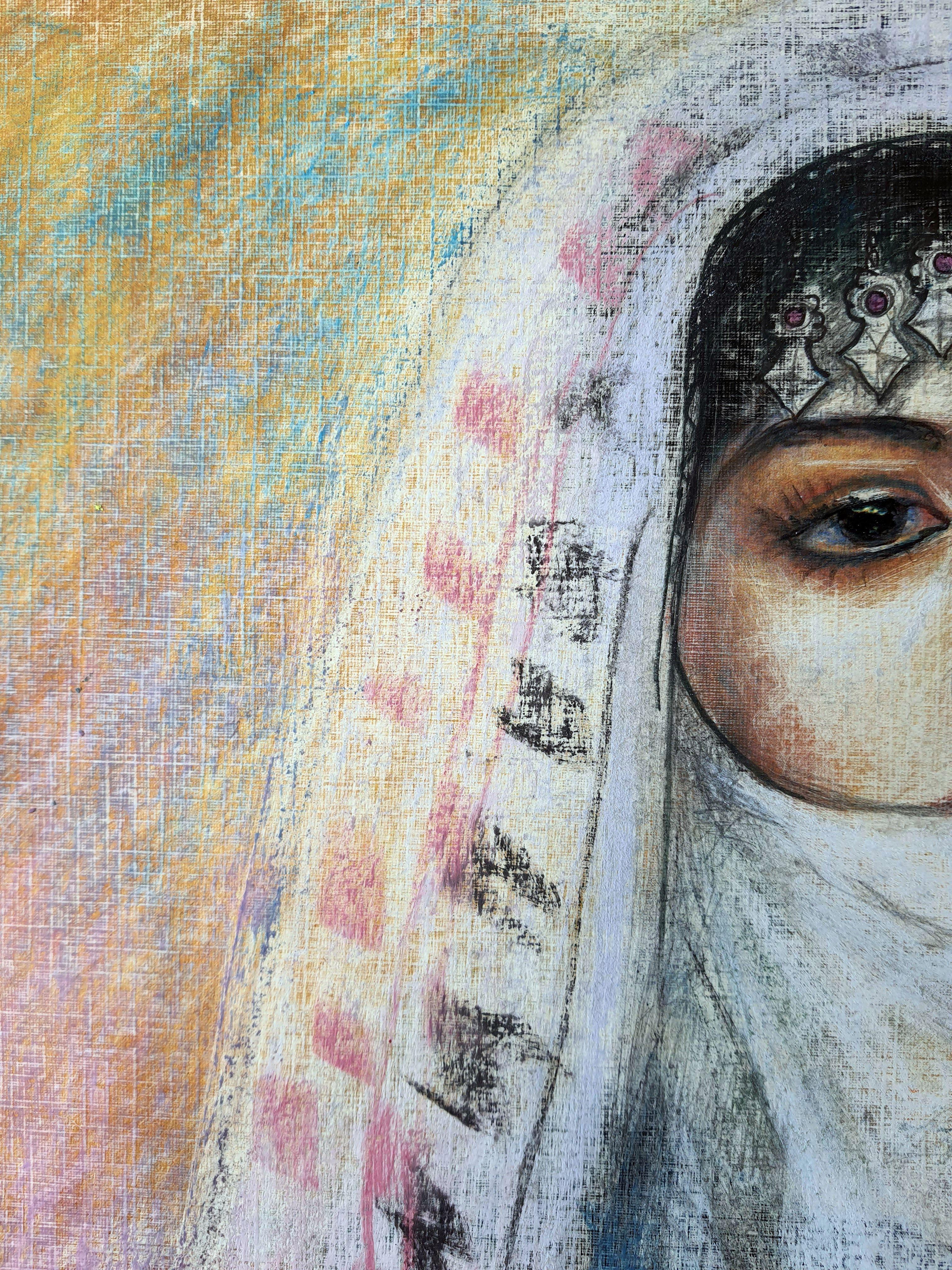 Lyra. dipinto originale - Painting Impressionismo astratto di RAKHMET REDZHEPOV (RAMZI)