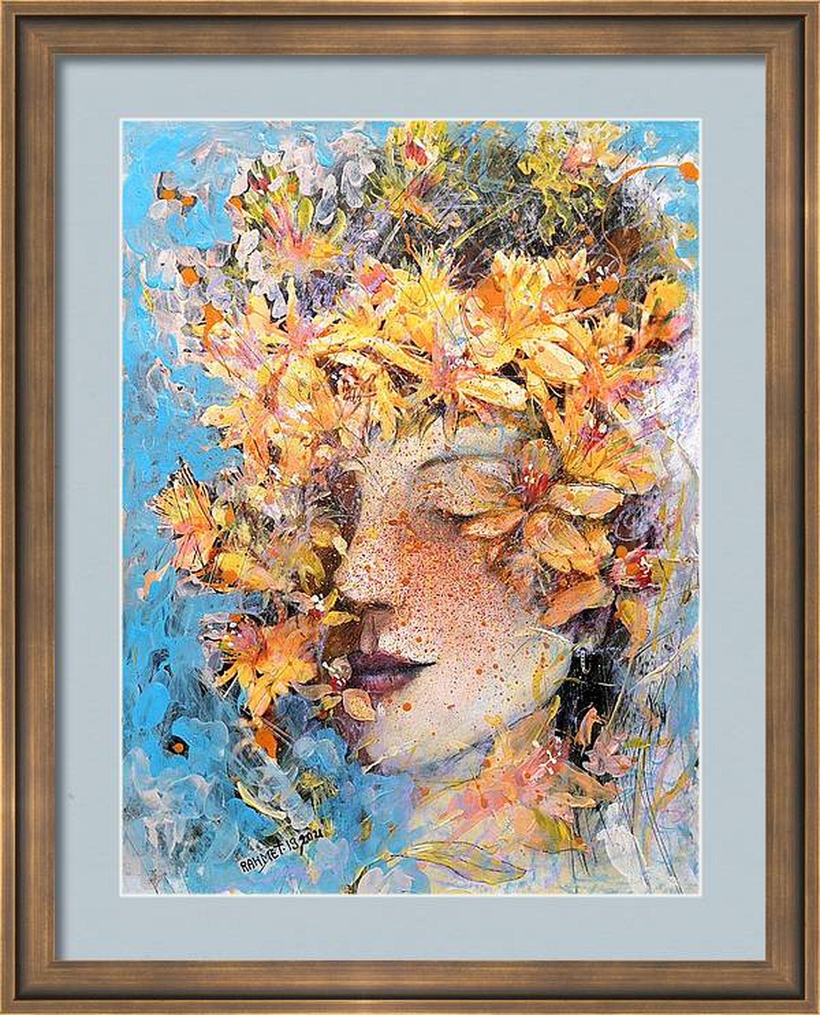 Melodisch (Impressionismus), Painting, von RAKHMET REDZHEPOV (RAMZI)