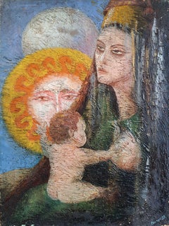 Motherhood. original painting