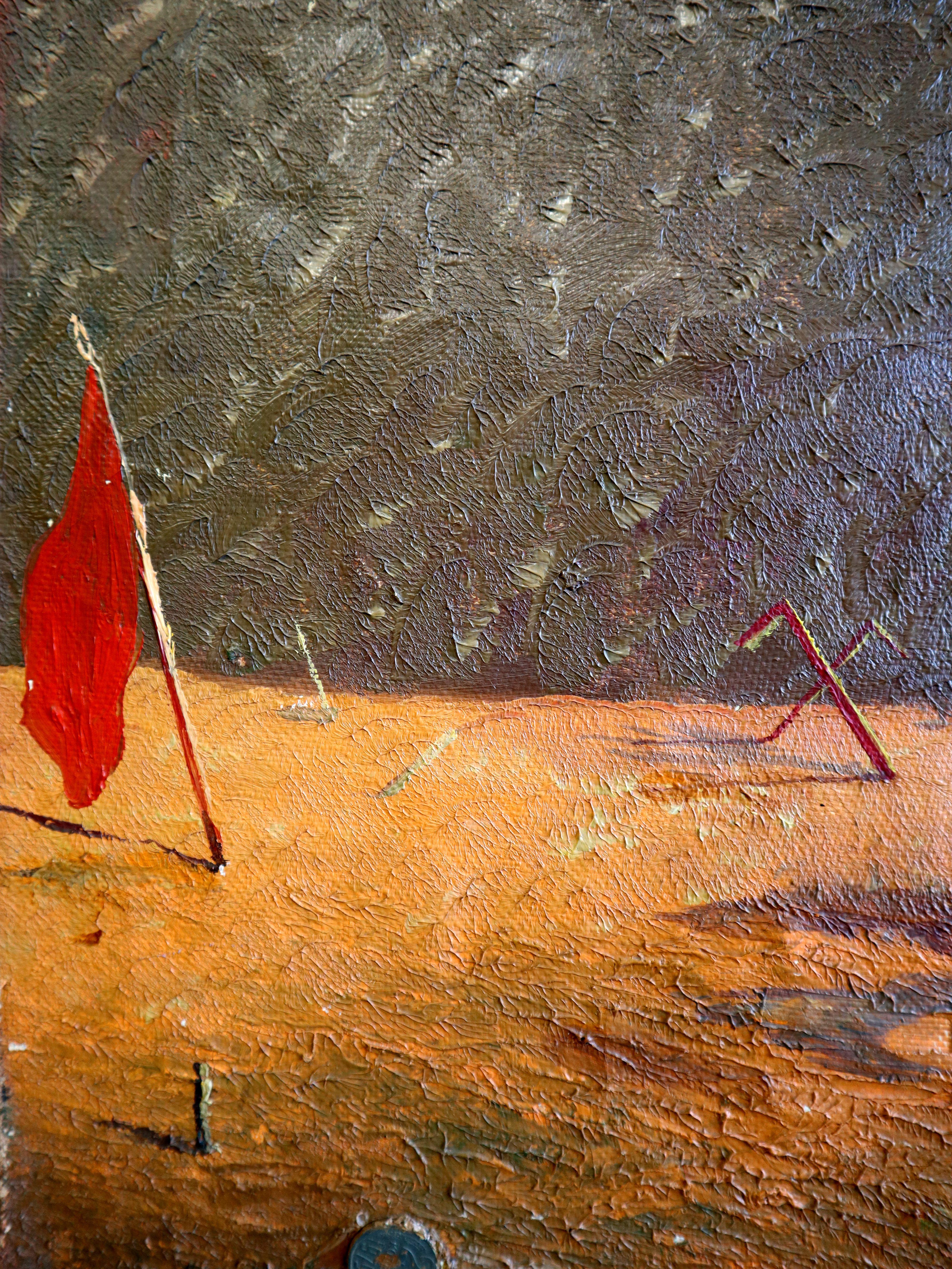 Museum der Symbole (Surrealismus), Painting, von RAKHMET REDZHEPOV (RAMZI)