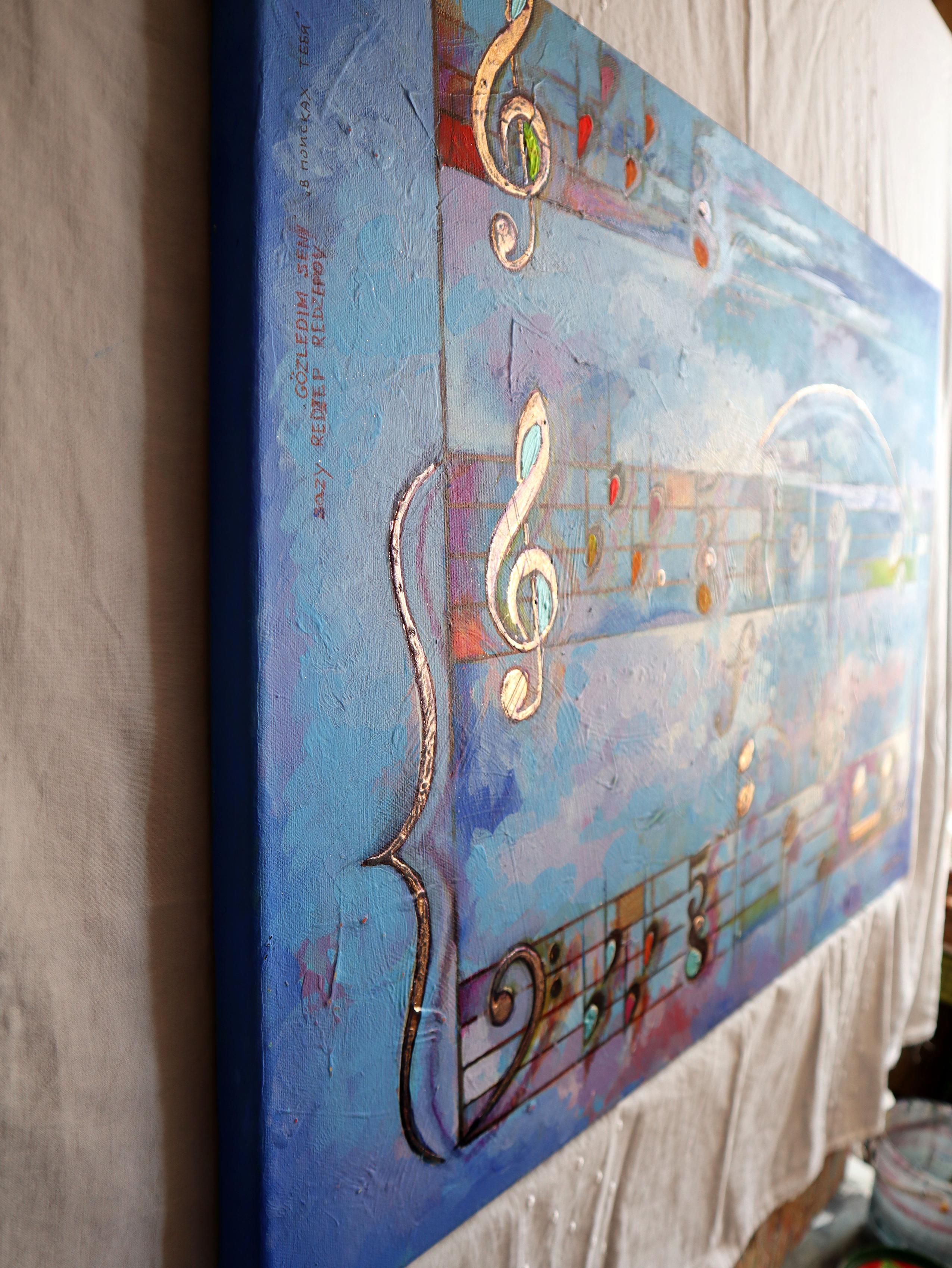 Musica 3 - Painting di RAKHMET REDZHEPOV (RAMZI)