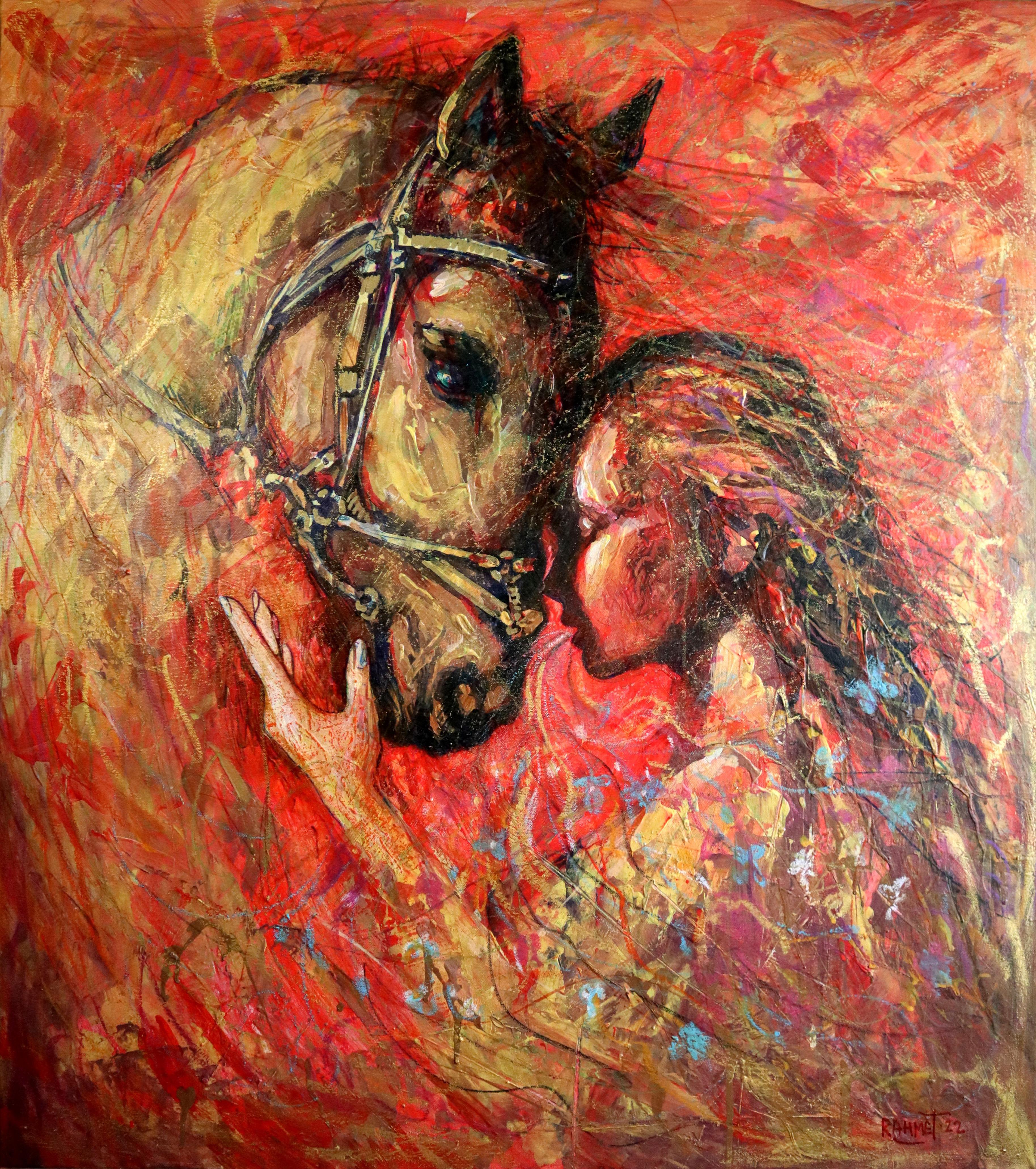 RAKHMET REDZHEPOV (RAMZI) Interior Painting - Mystery of Love