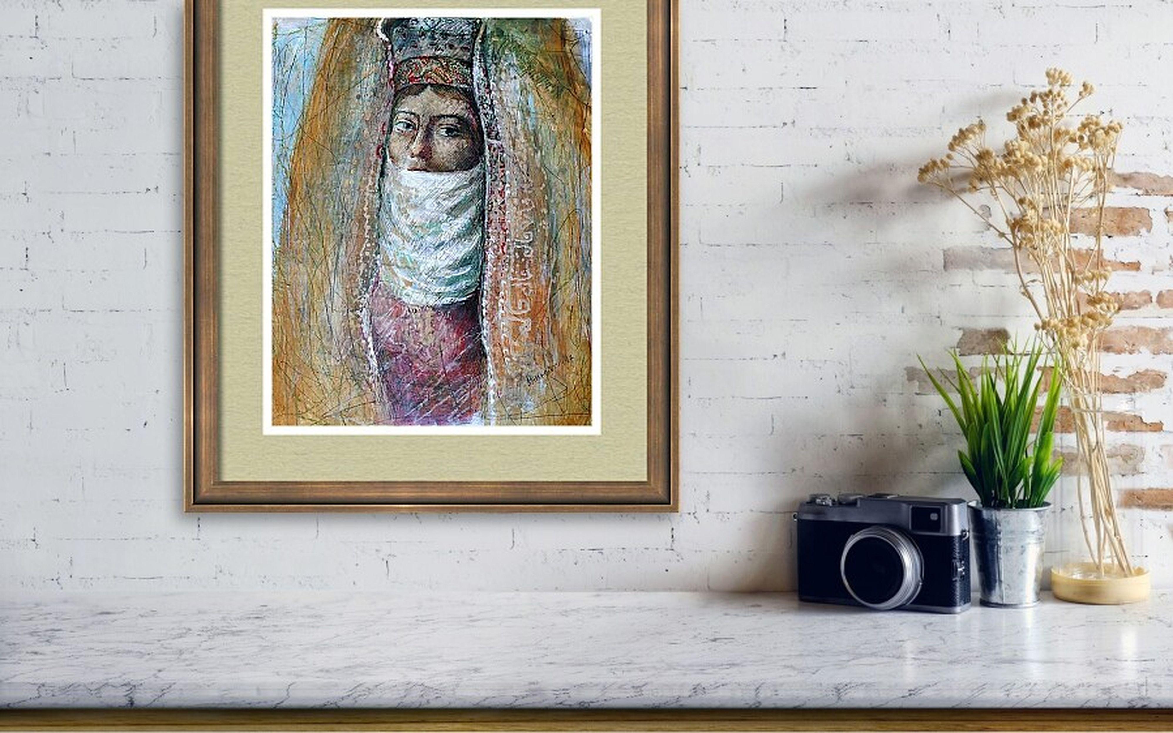 Motifs orientaux 1 - Painting de RAKHMET REDZHEPOV (RAMZI)