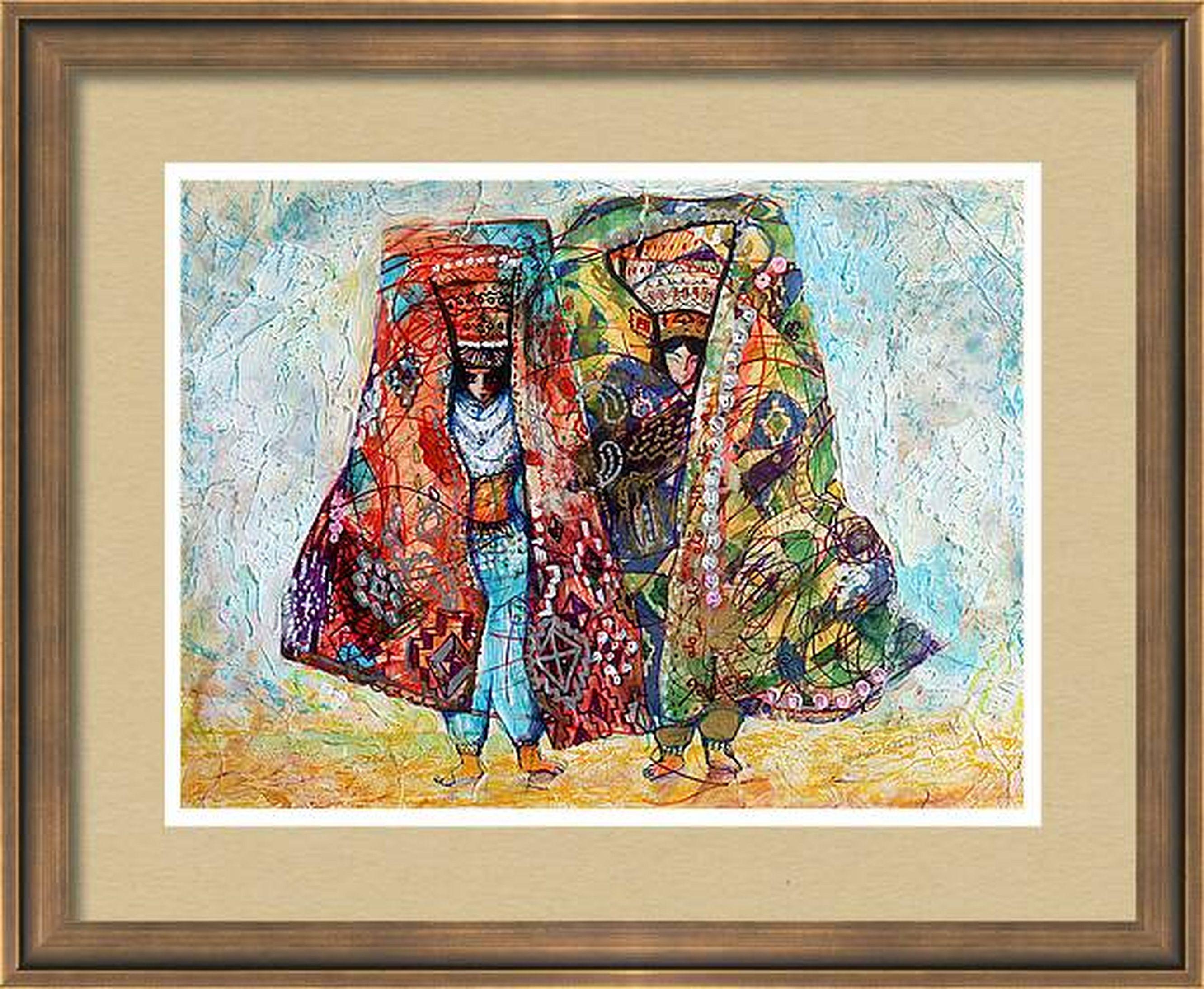 Orientalische Motive 2 – Painting von RAKHMET REDZHEPOV (RAMZI)