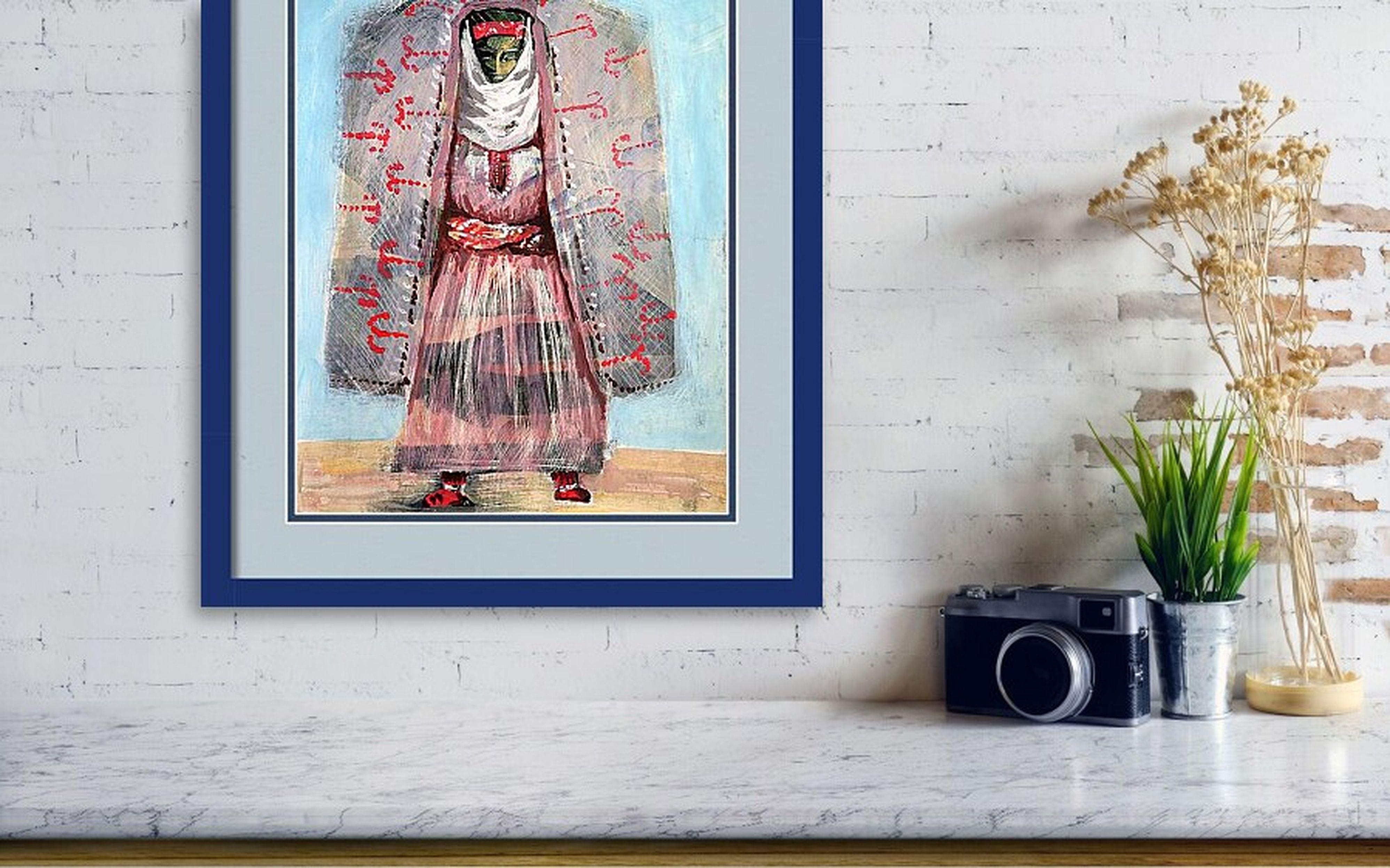 Orientalische Motive 4 (Impressionismus), Painting, von RAKHMET REDZHEPOV (RAMZI)