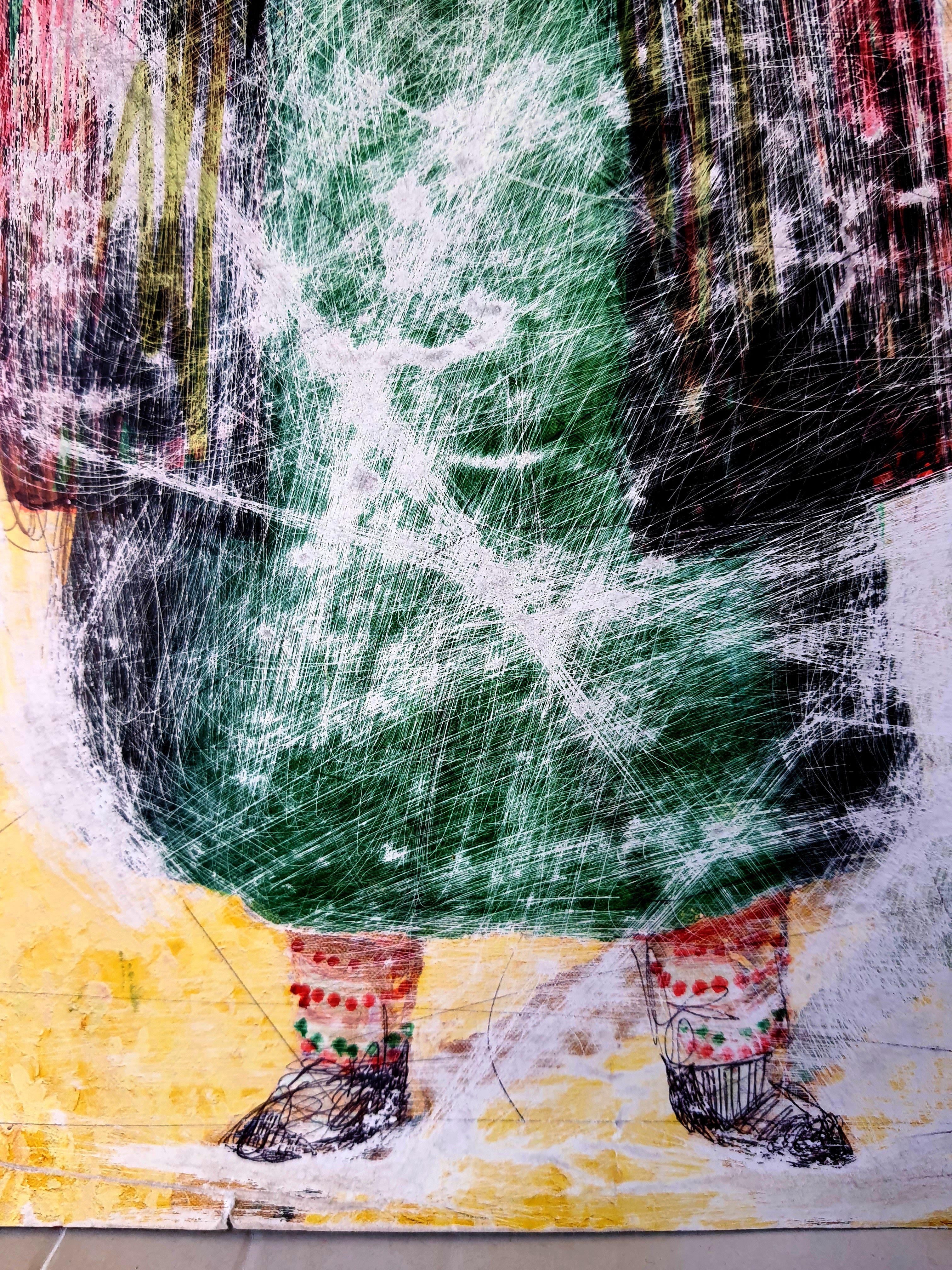 Motifs orientaux 6 - Painting de RAKHMET REDZHEPOV (RAMZI)