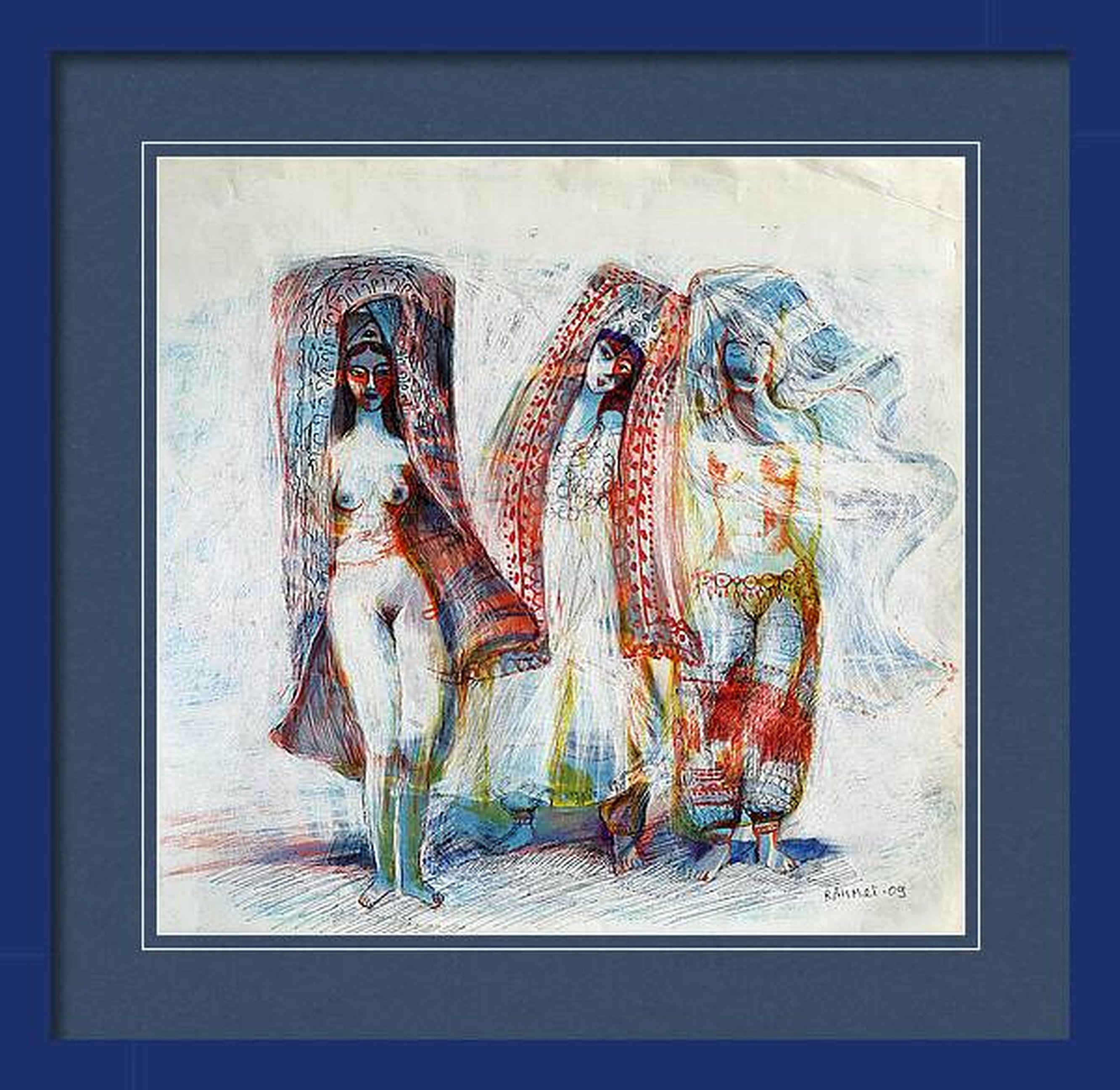 Orientalische Motive 7 – Painting von RAKHMET REDZHEPOV (RAMZI)