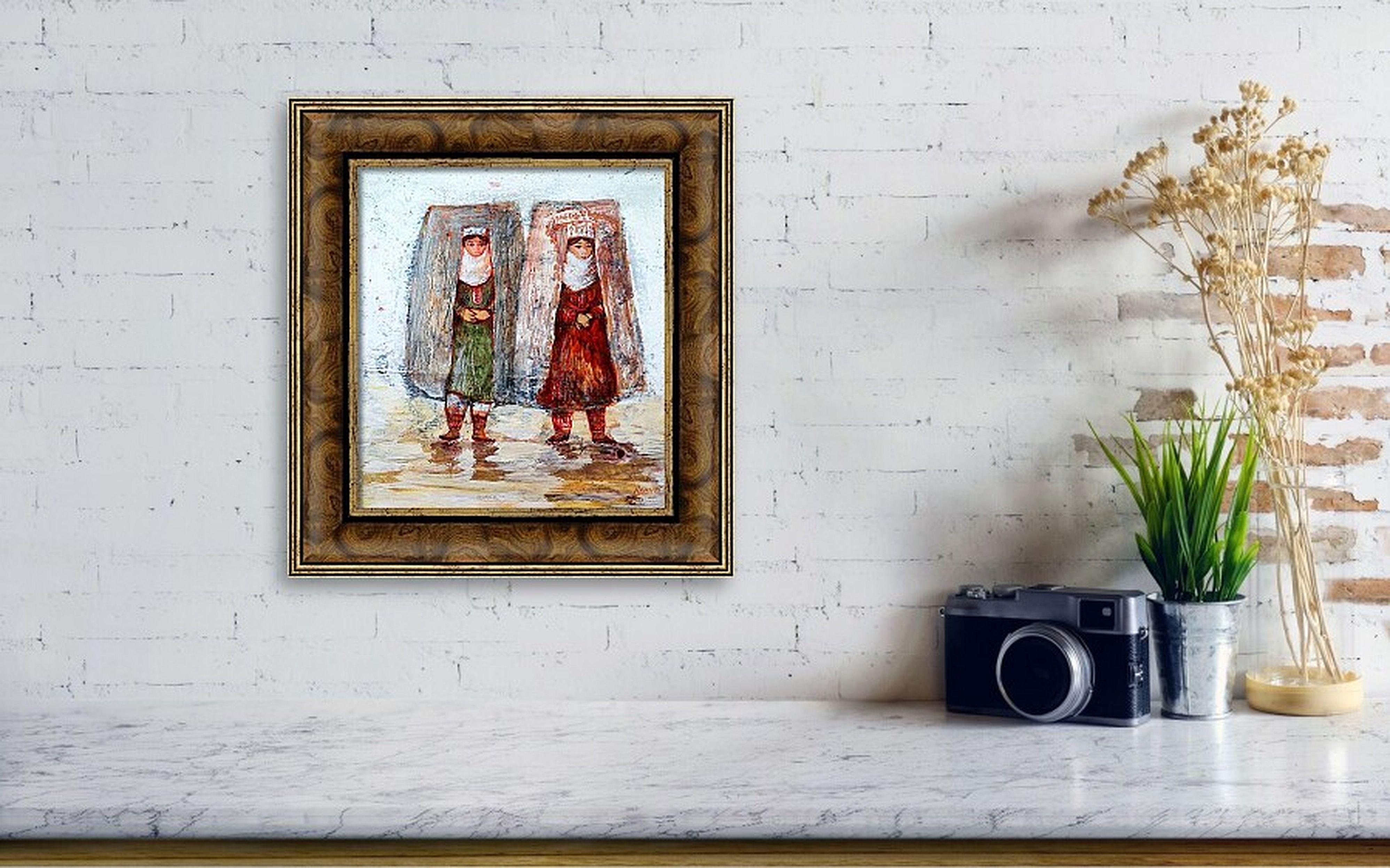 Motifs orientaux 8 - Impressionnisme Painting par RAKHMET REDZHEPOV (RAMZI)