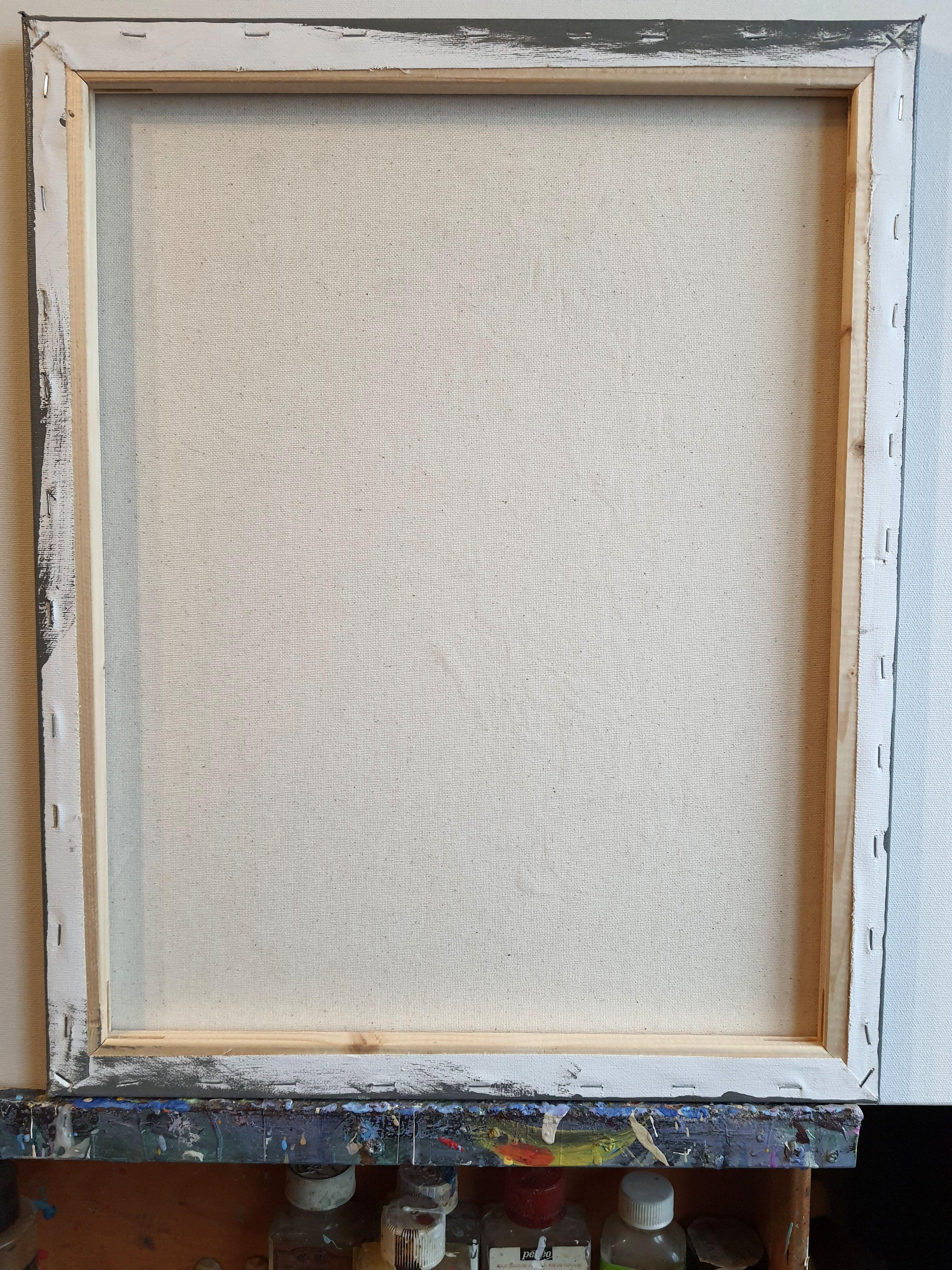 Pittura originale di Pensive. in vendita 6