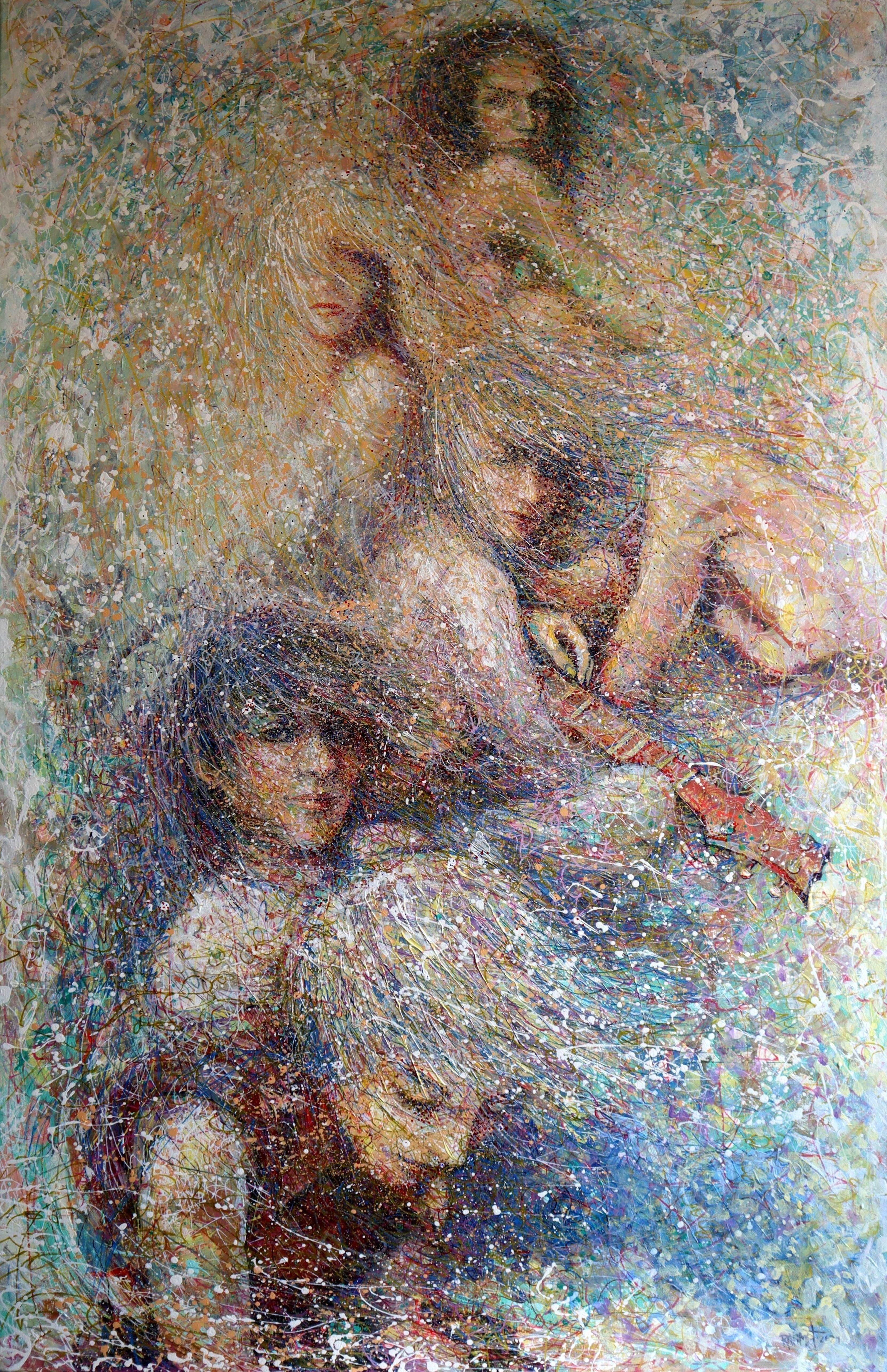 PICNIC (Impressionismus), Painting, von RAKHMET REDZHEPOV (RAMZI)