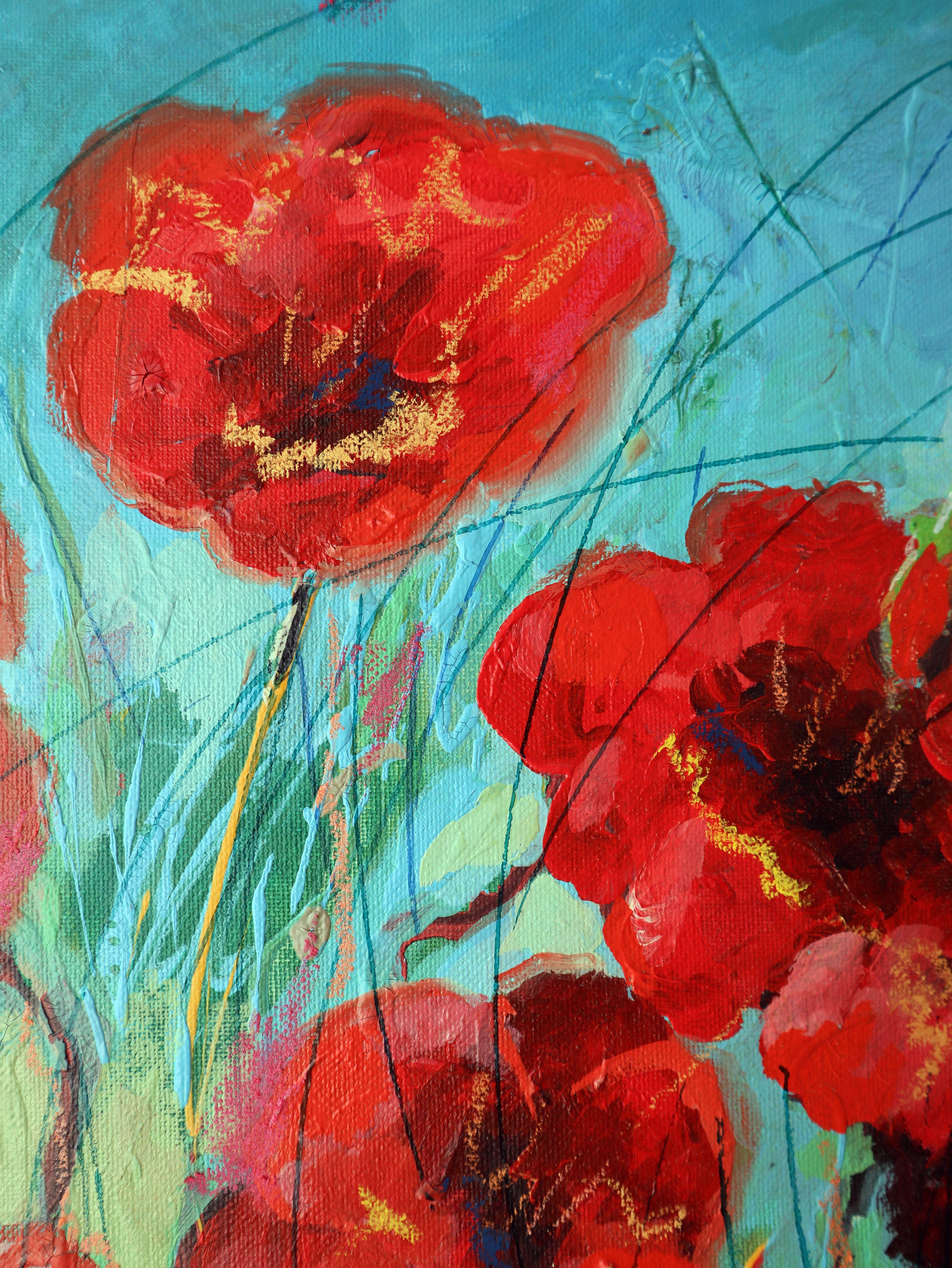 Mohnblumen Rot im Angebot 1