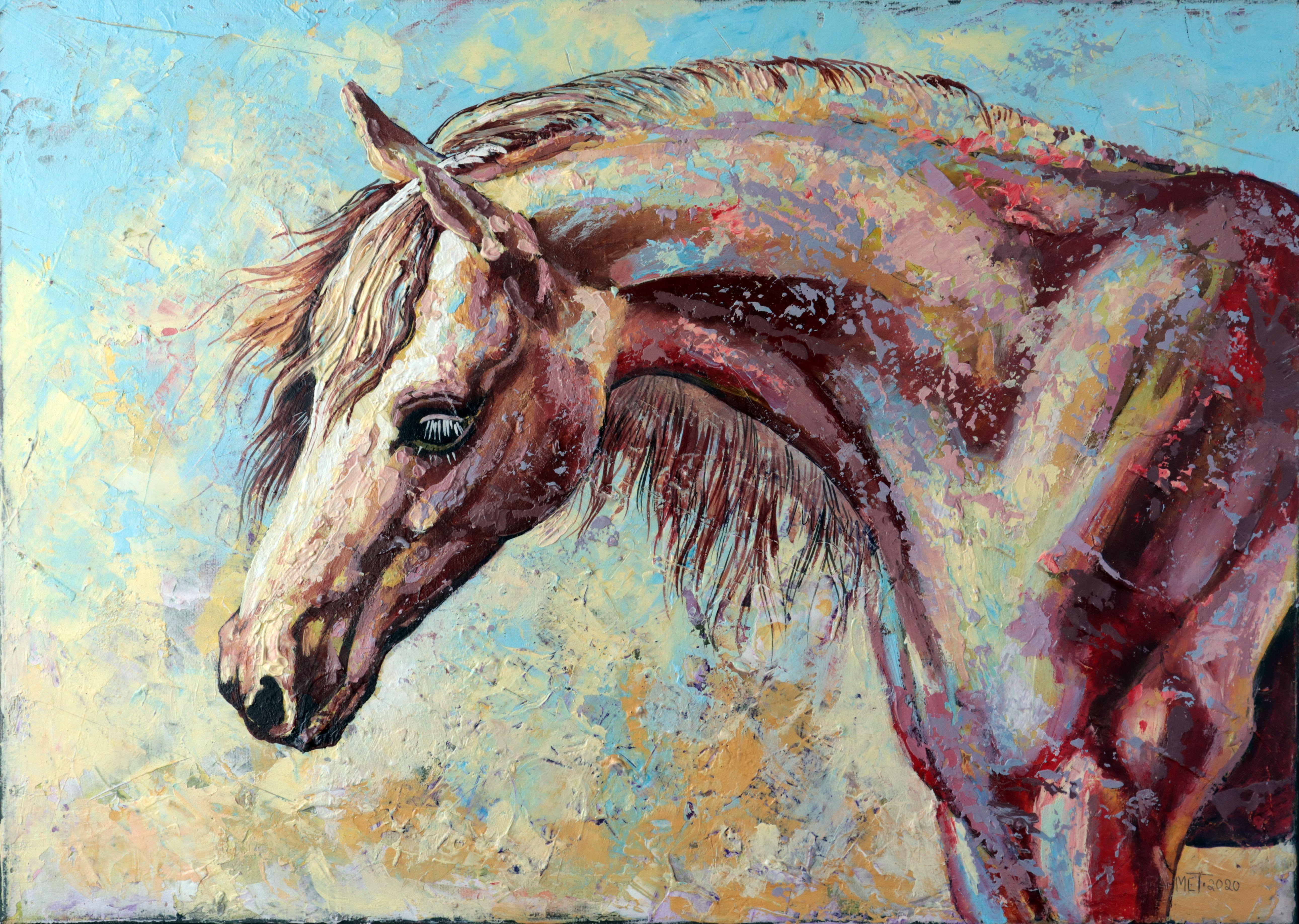 Ptosperity. original painting For Sale 7
