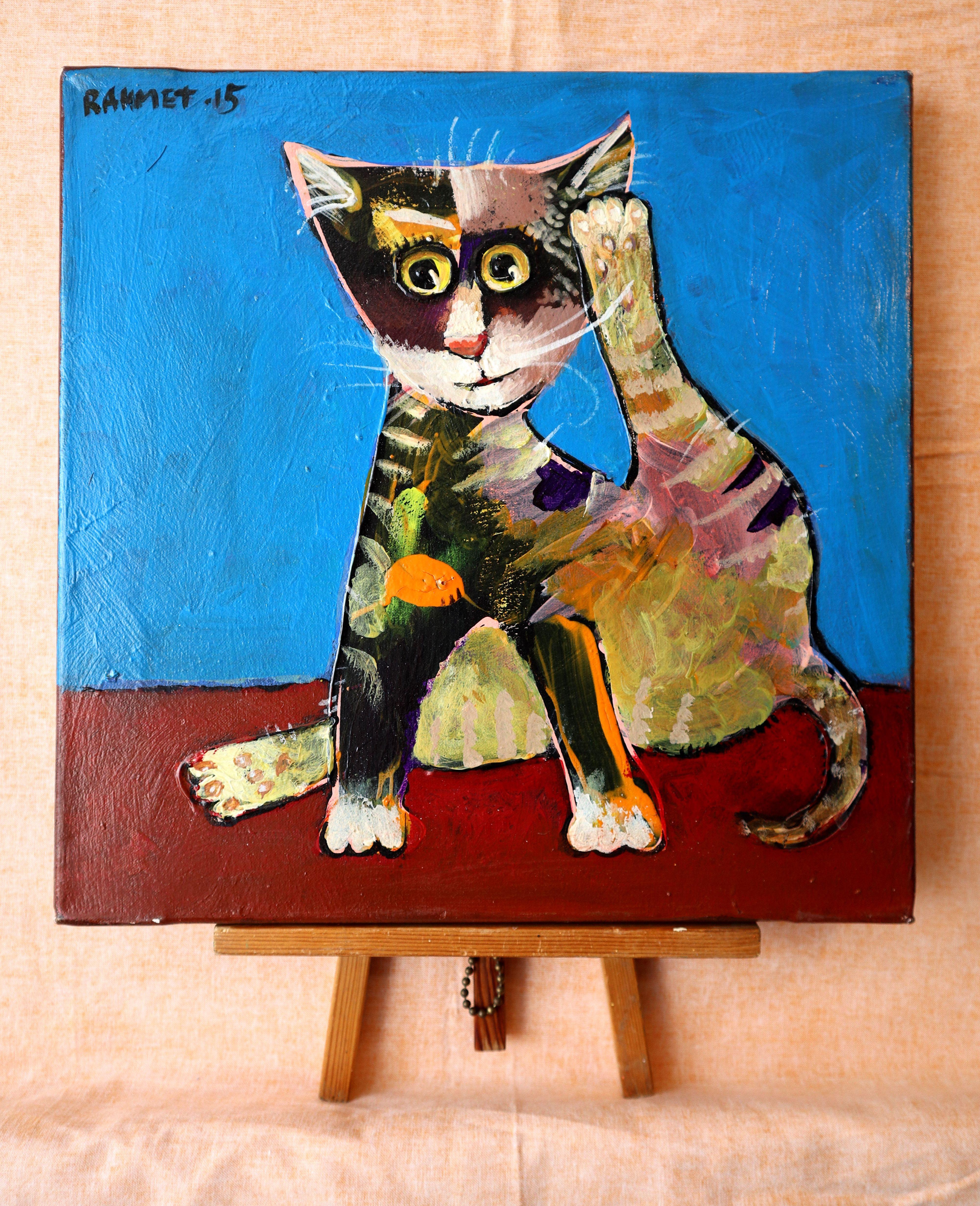 RICHARD - Painting by RAKHMET REDZHEPOV (RAMZI)