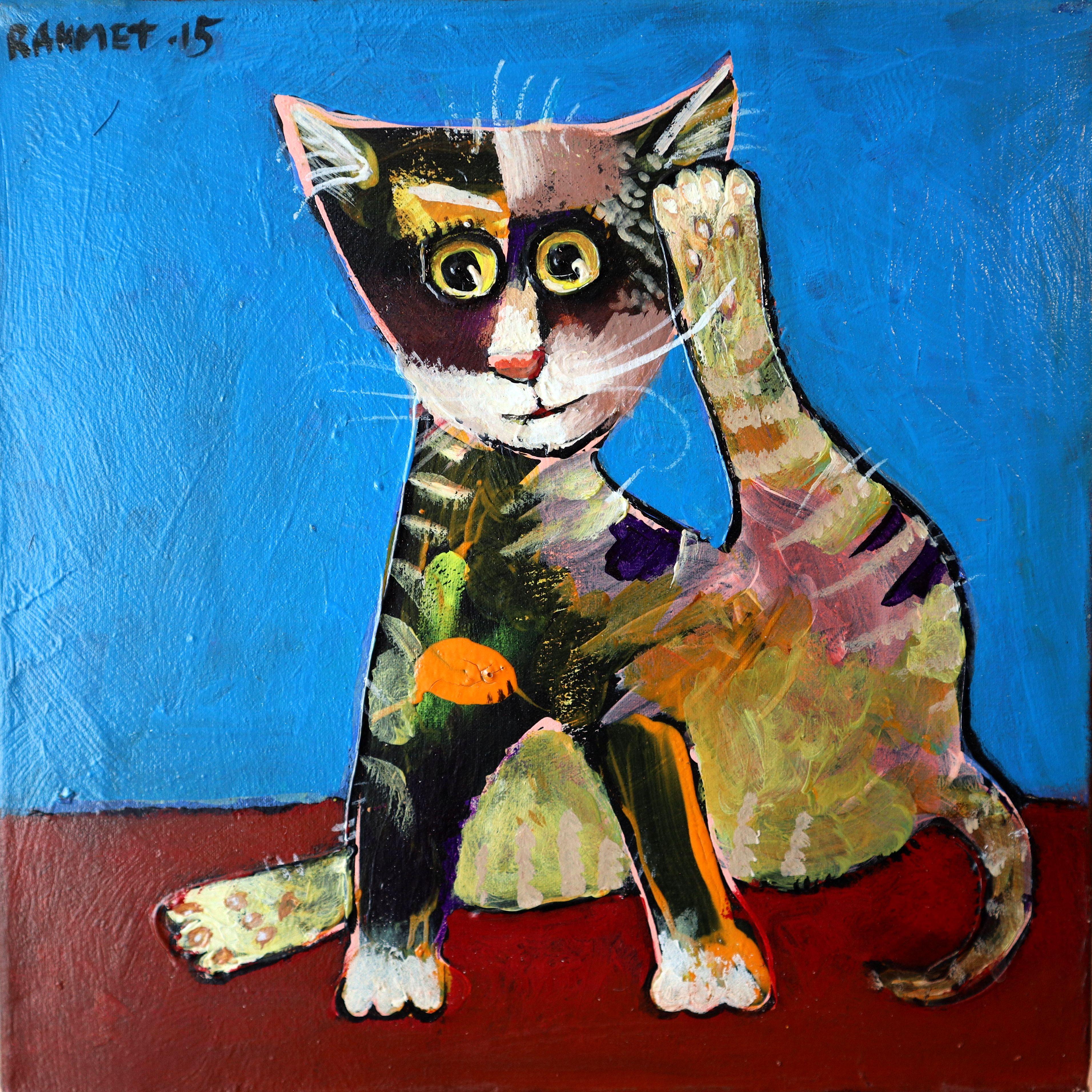 RAKHMET REDZHEPOV (RAMZI) Animal Painting - RICHARD