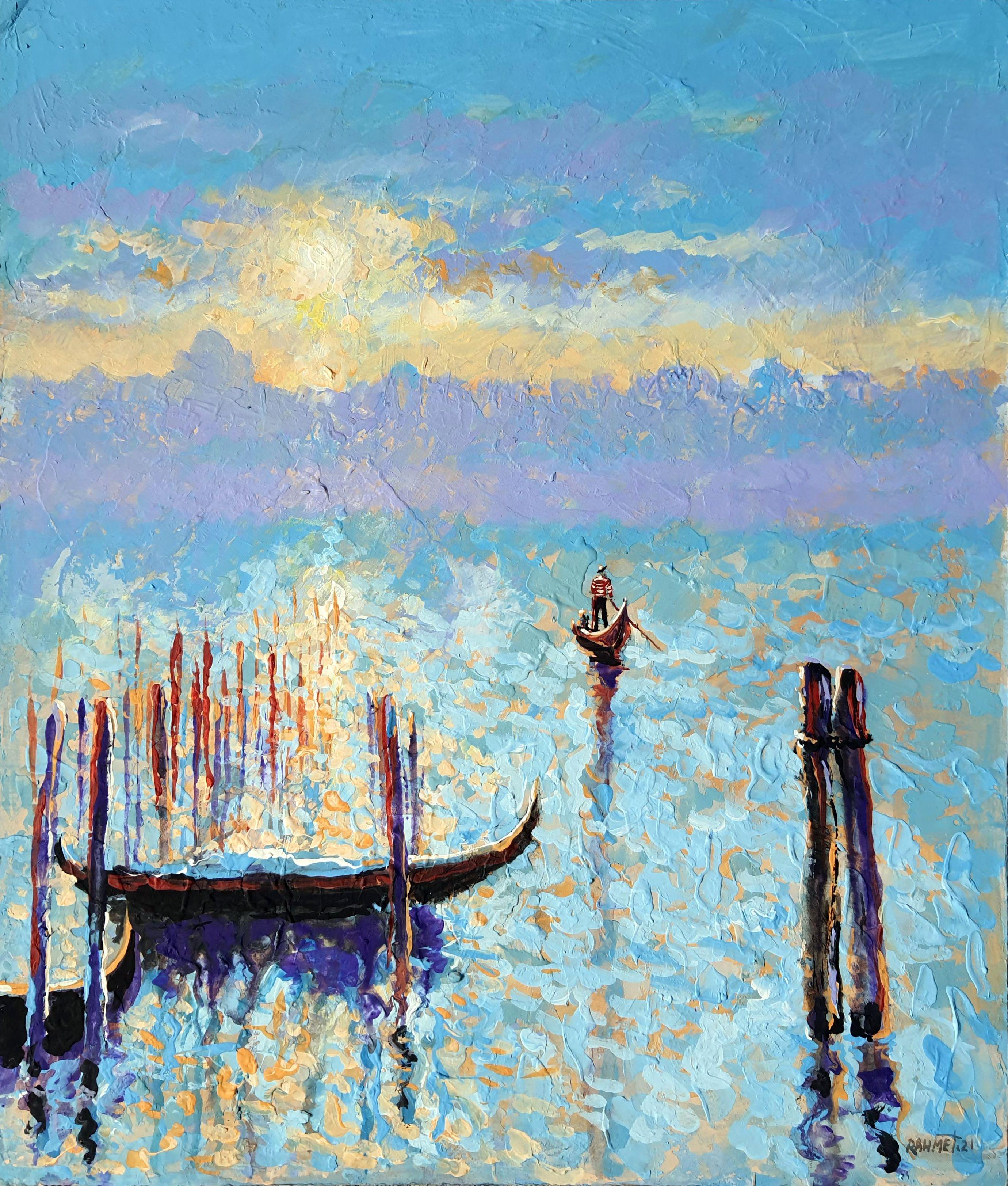 Suona Venezia. - Painting di RAKHMET REDZHEPOV (RAMZI)