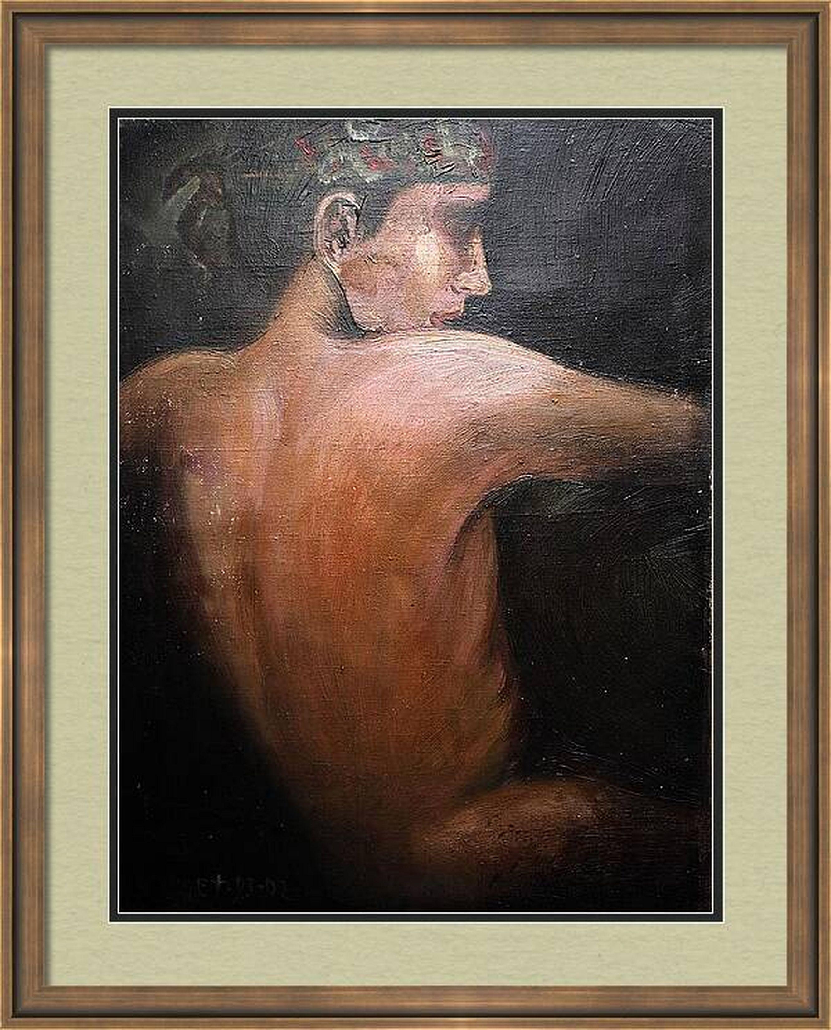 Self-Portrait 1991. Originalgemälde im Angebot 2