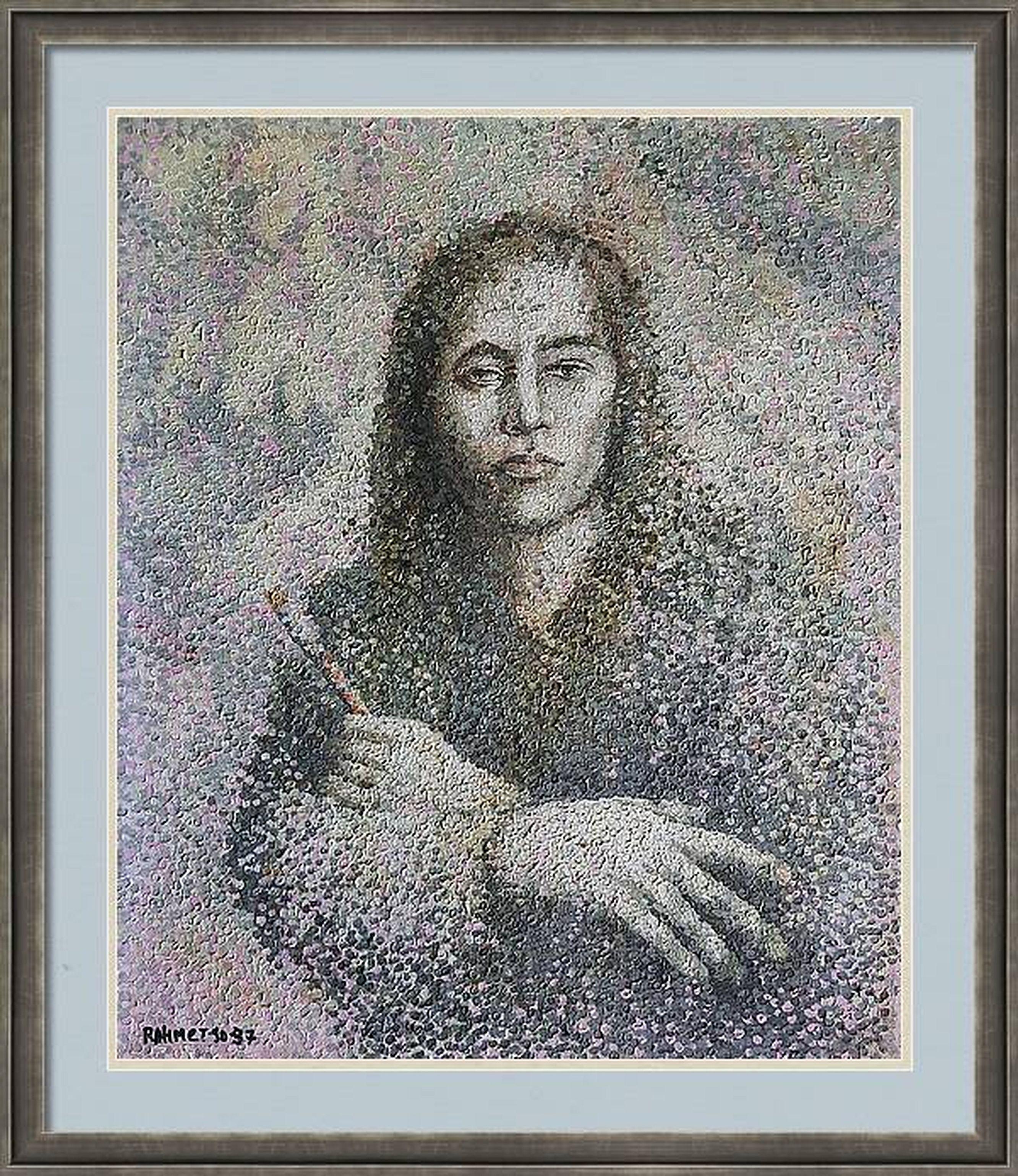 Self-Portrait. original painting For Sale 8