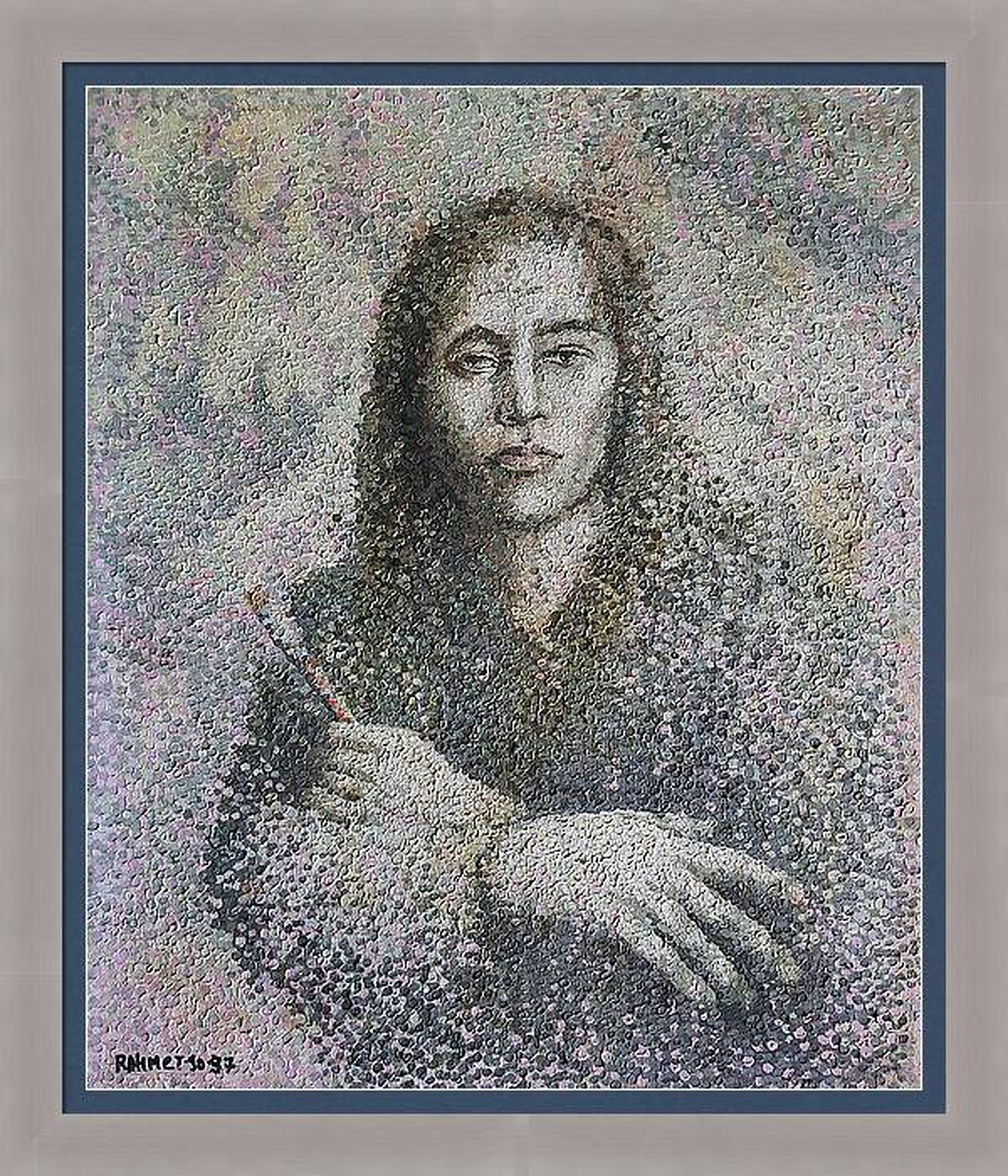 Self-Portrait. original painting For Sale 11