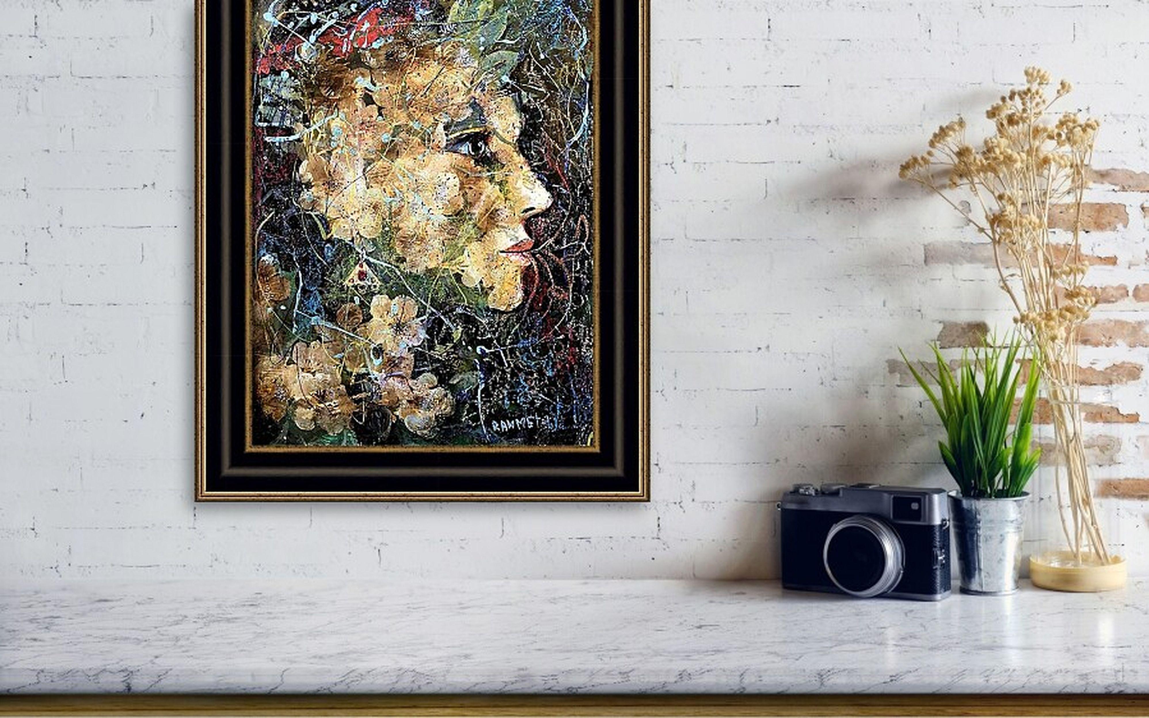 Zauberin – Painting von RAKHMET REDZHEPOV (RAMZI)