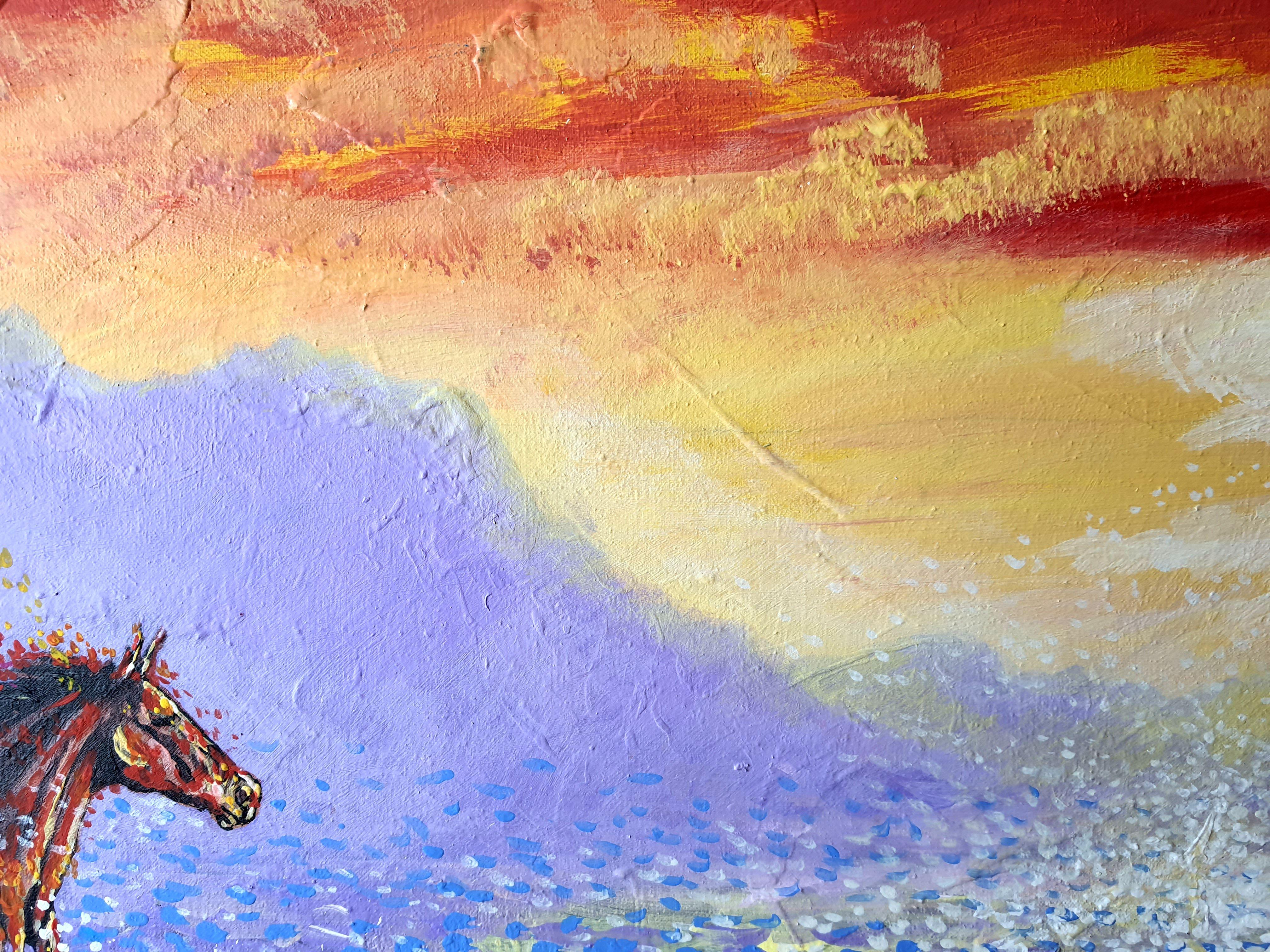 Space and Wind. original painting 1