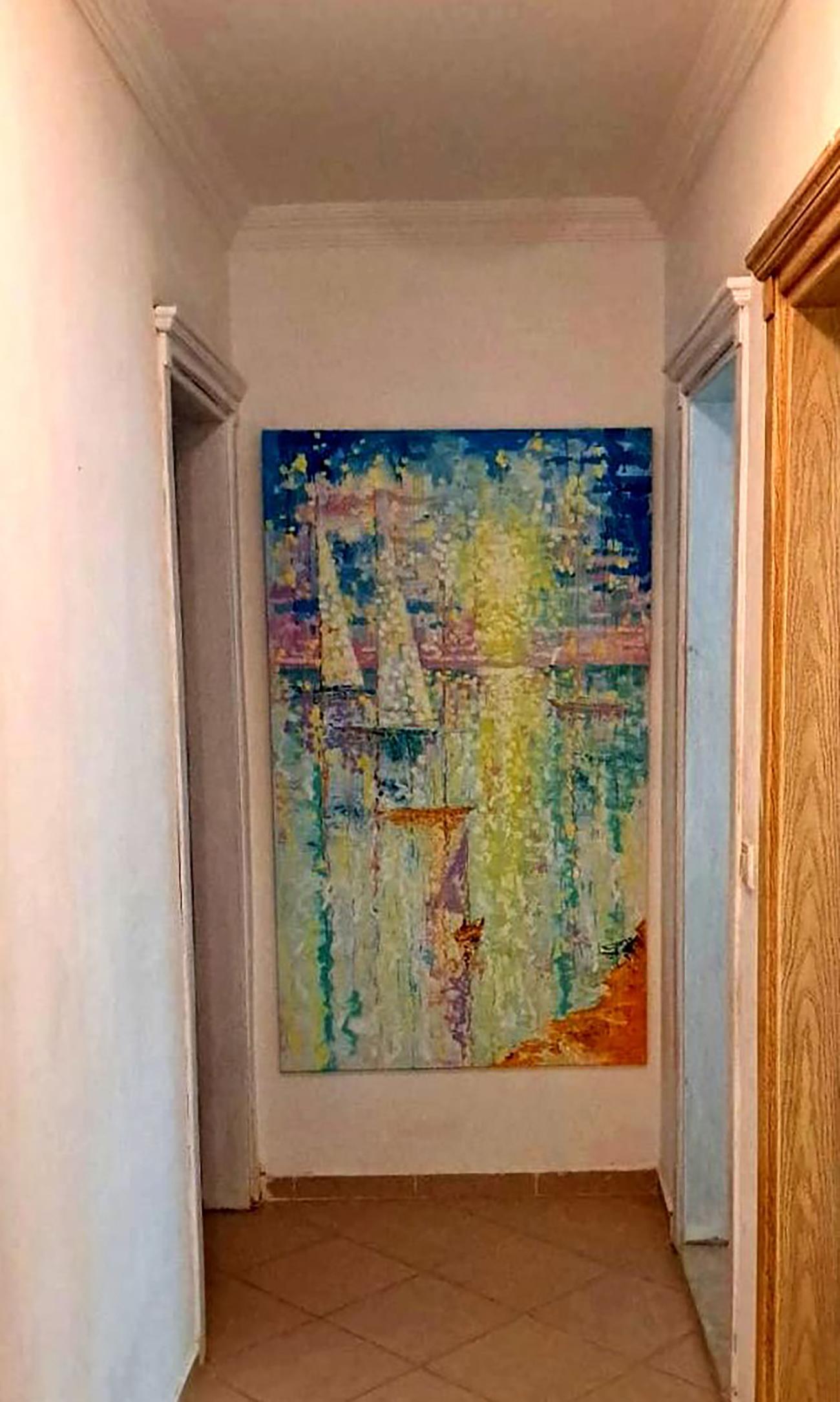 Sonne, Segel, Meer (Expressionismus), Painting, von RAKHMET REDZHEPOV (RAMZI)