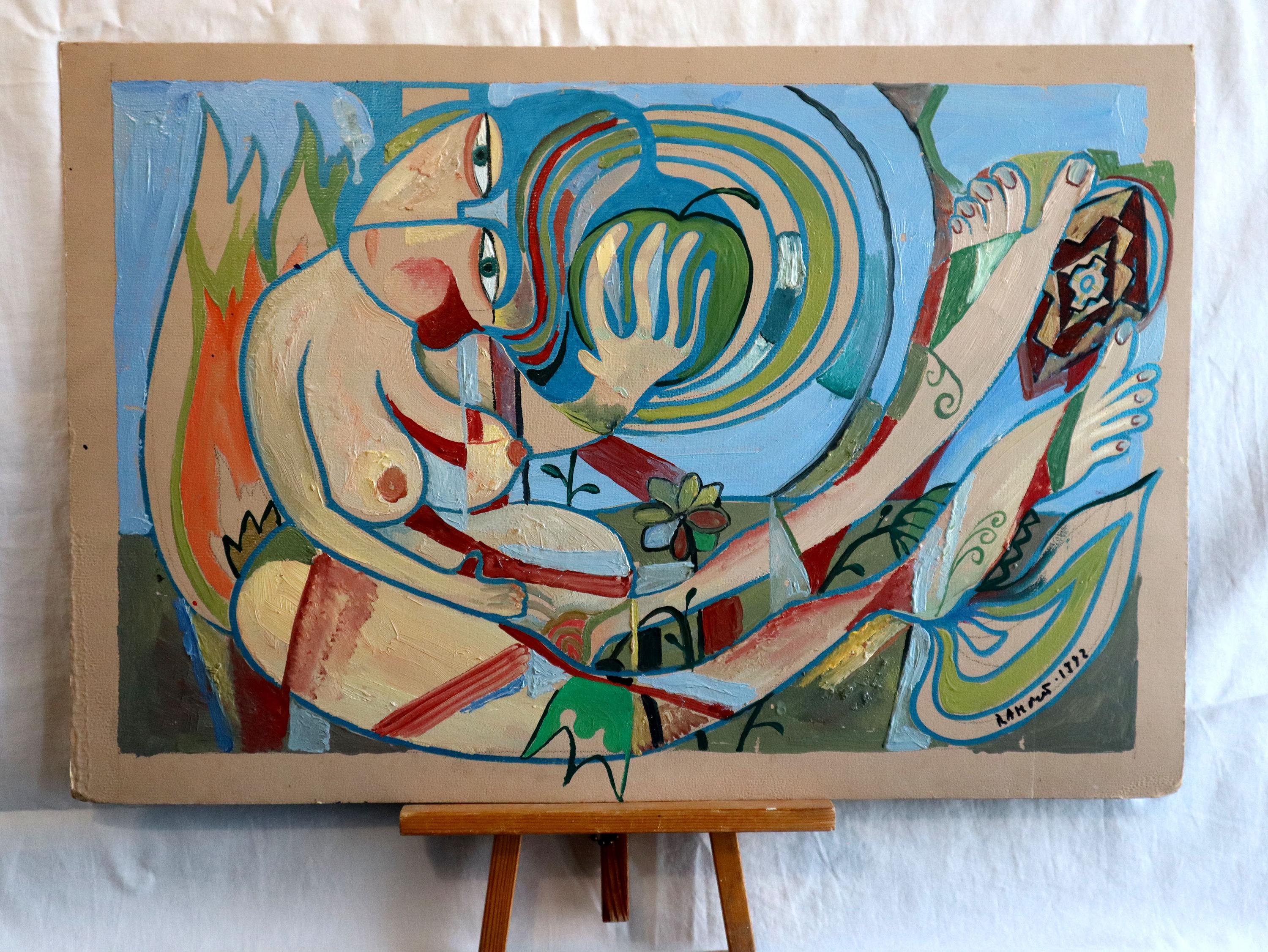 Tentazione - Painting di RAKHMET REDZHEPOV (RAMZI)
