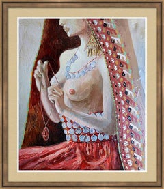 The Bridal Dowry (Oriental Nudes Series)  canvas, oil, acrylic 60x50