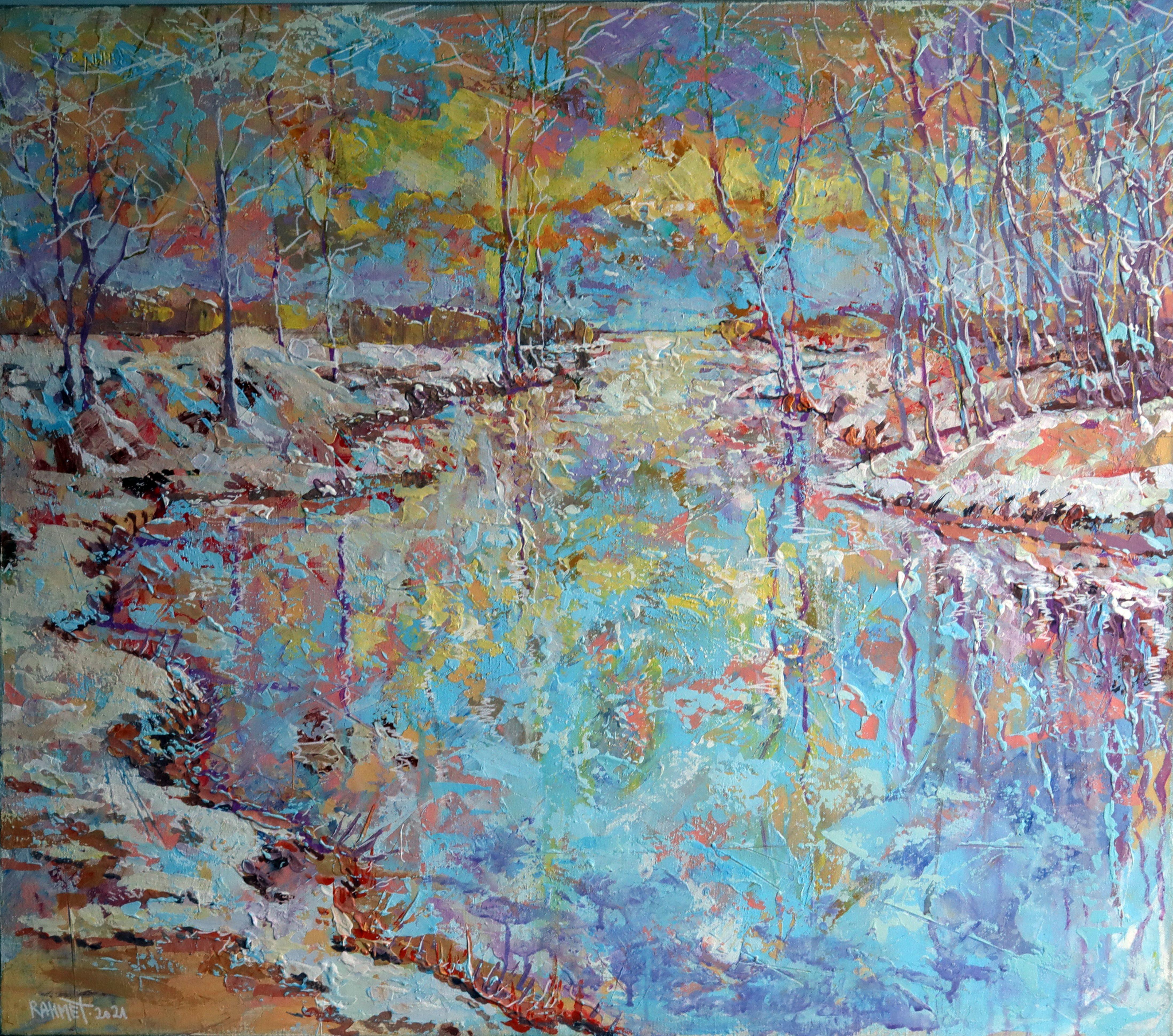 RAKHMET REDZHEPOV (RAMZI) Interior Painting - The Coming of Winter