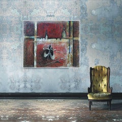 The Soul of Dance: abstract art, canvas, oil, acrylic, 100/120cm