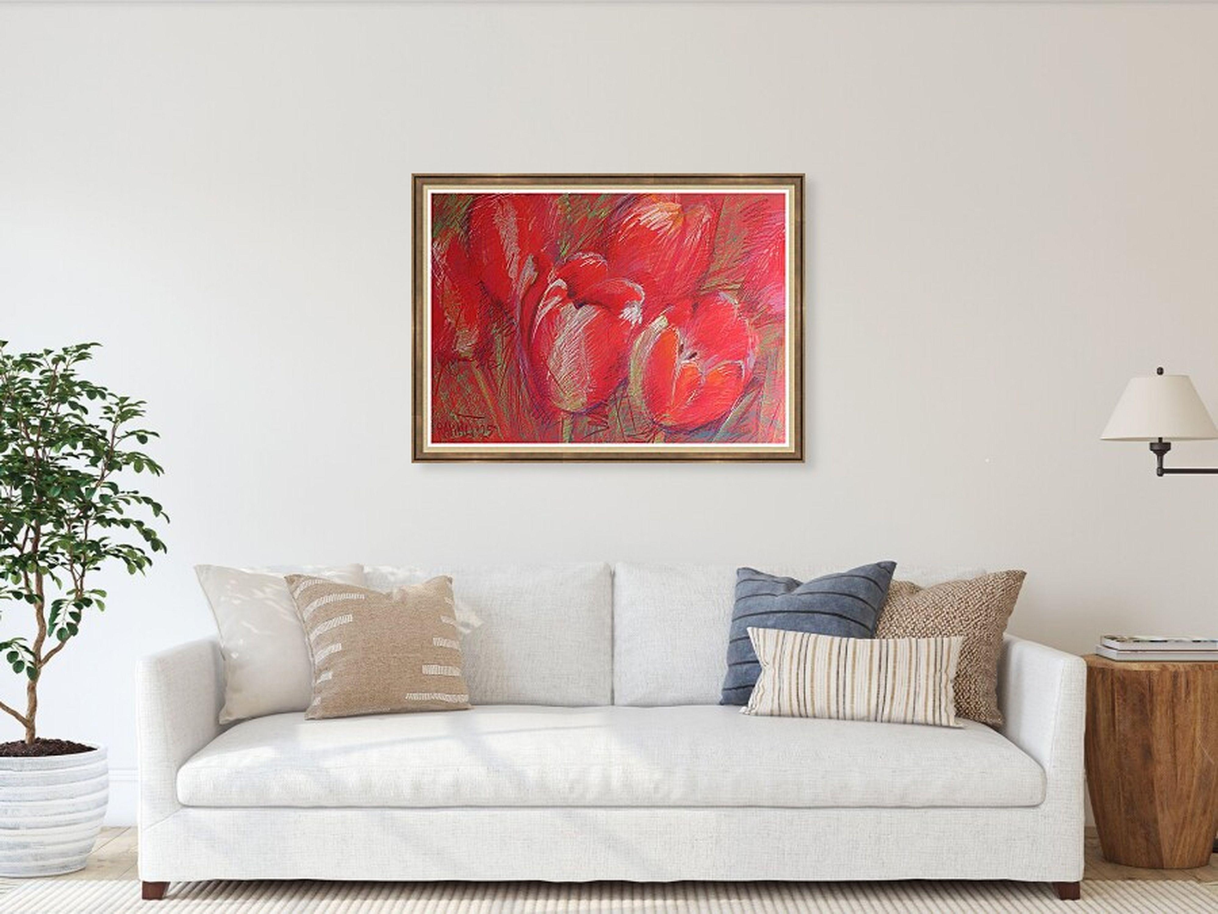Tulips , Red For Sale 6