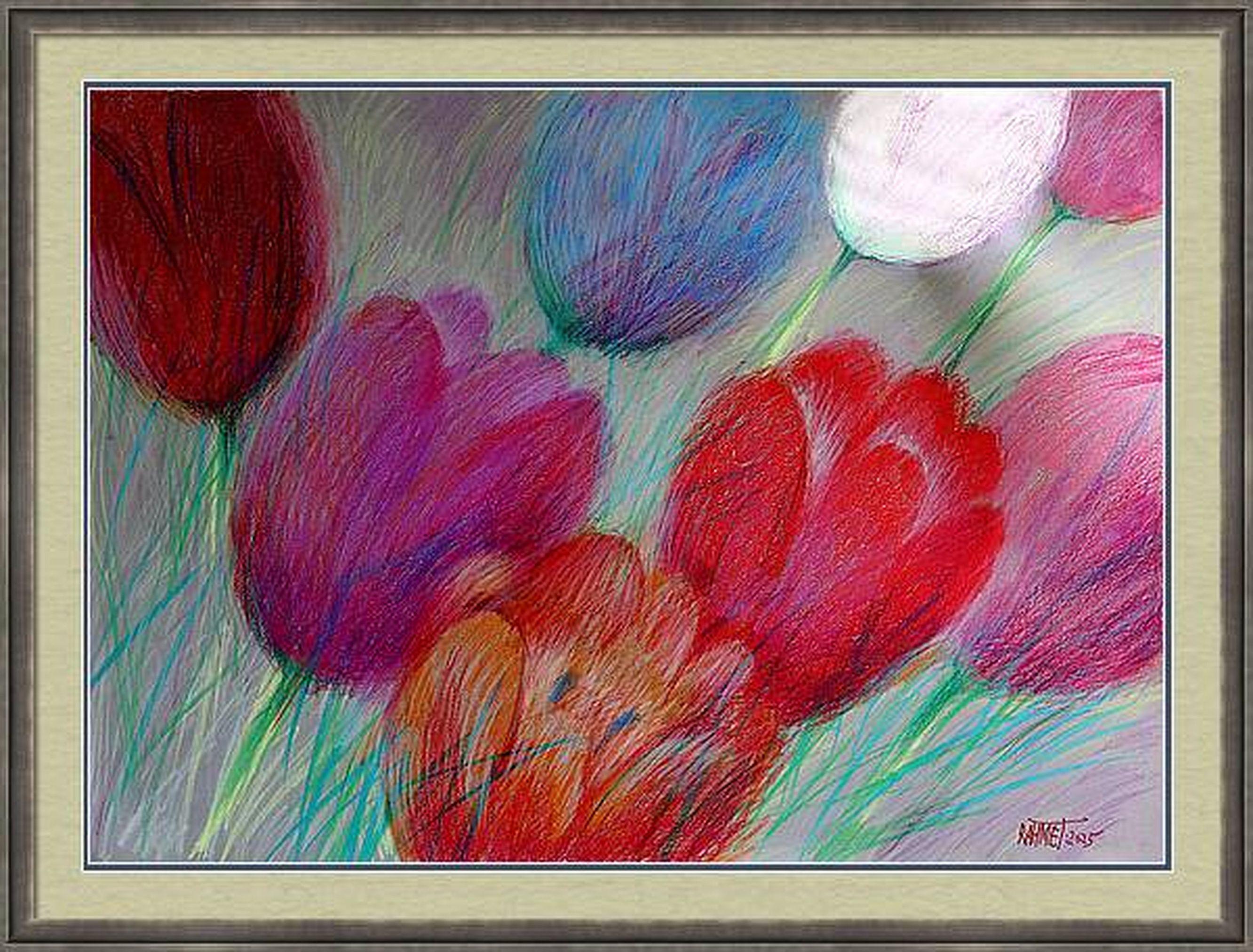 Tulips , White For Sale 6