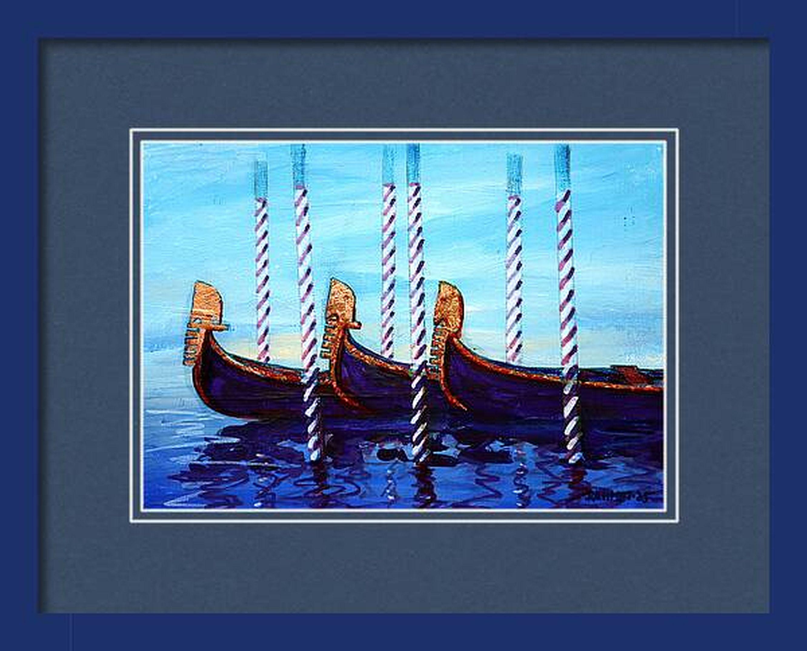 Venezianische Gondolas 3 im Angebot 2